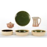 Grp: 6 Mixed Warren Mackenzie Items - White Stoneware