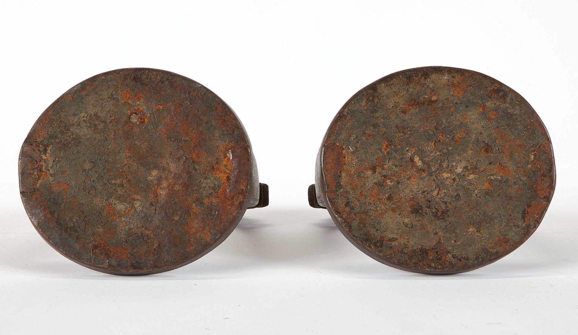 Pr Chinese Inlaid Bronze Stirrups - Image 7 of 7