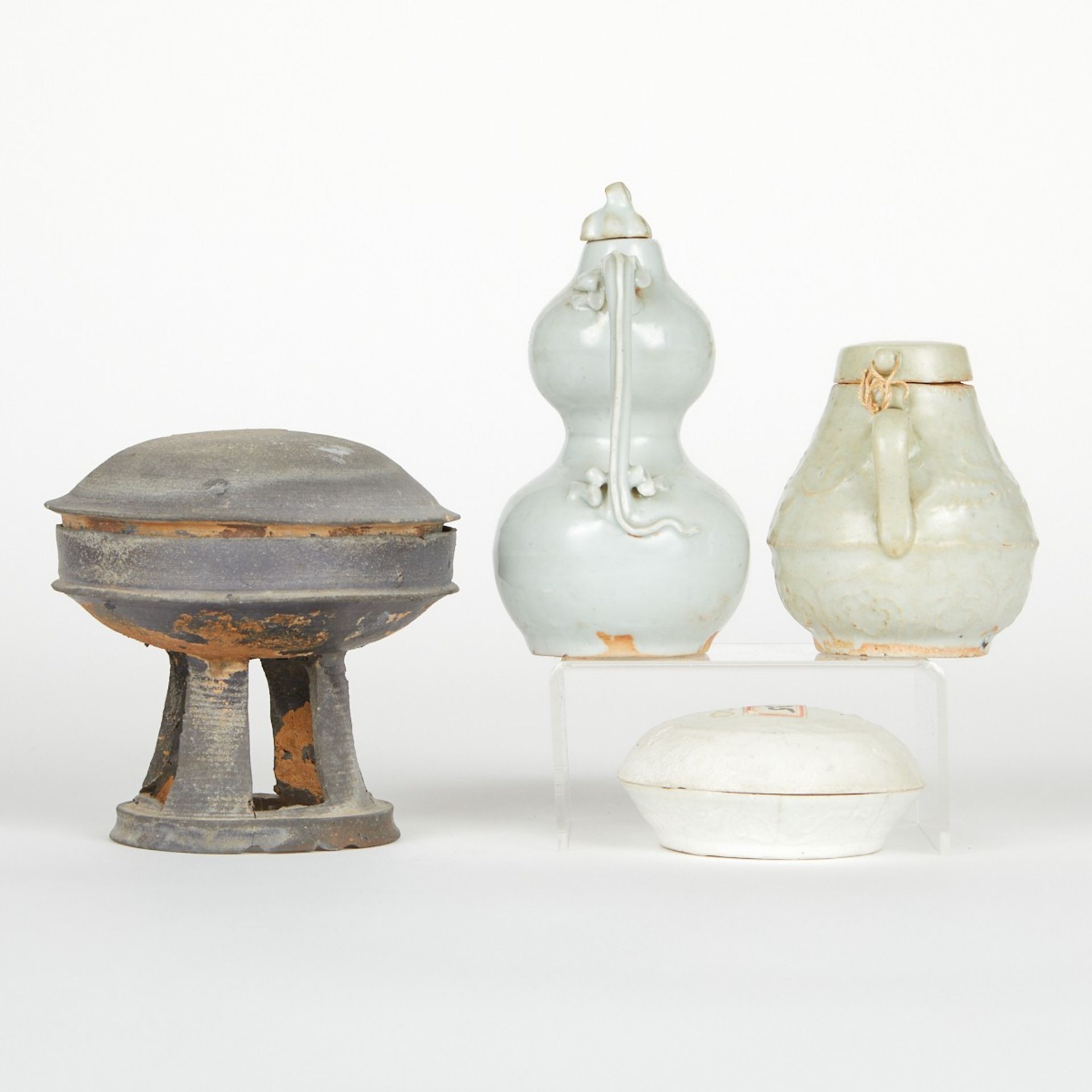 Grp: 4 Chinese Ceramic Vessels - Image 4 of 10