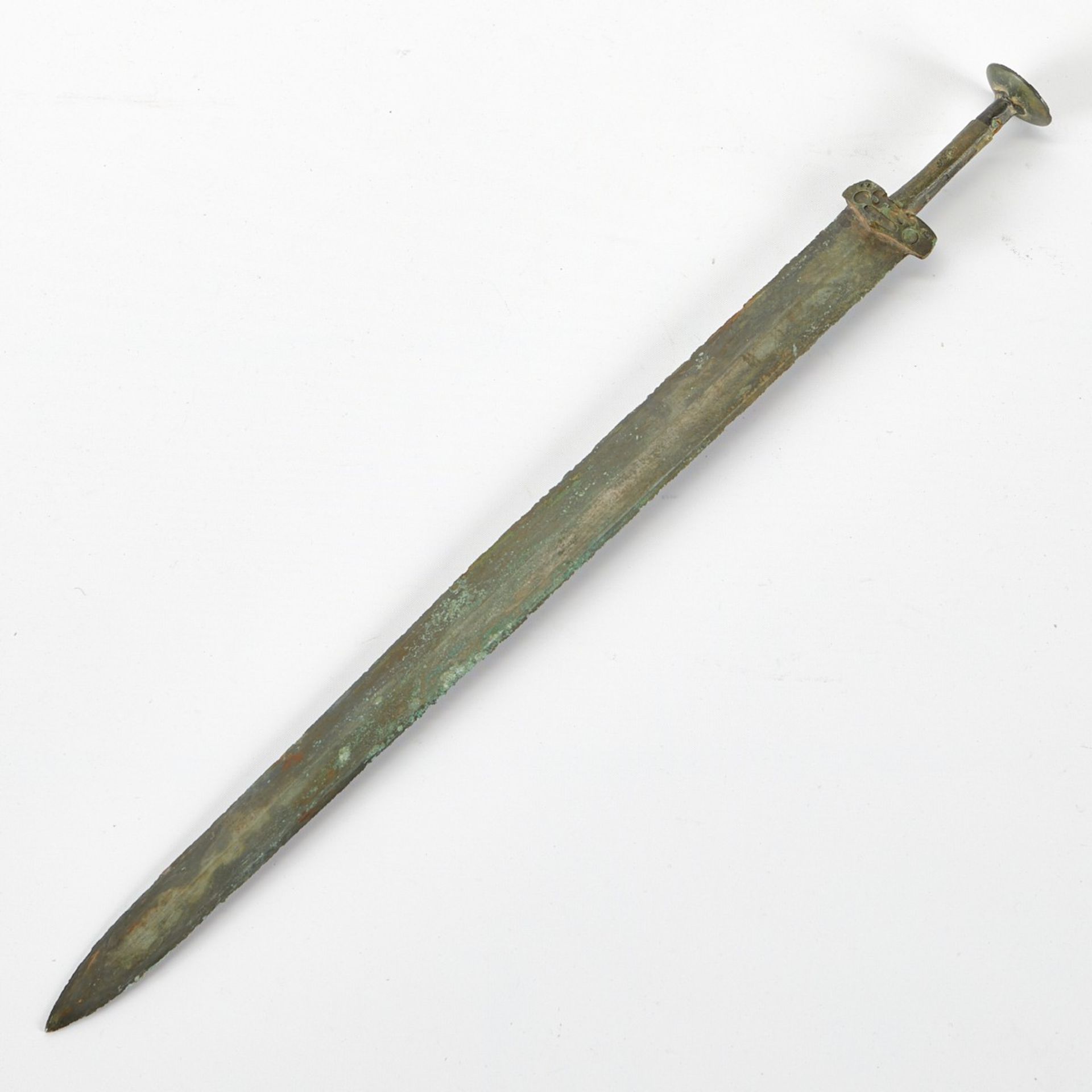 Early Chinese Bronze Sword Warring States - Image 2 of 10