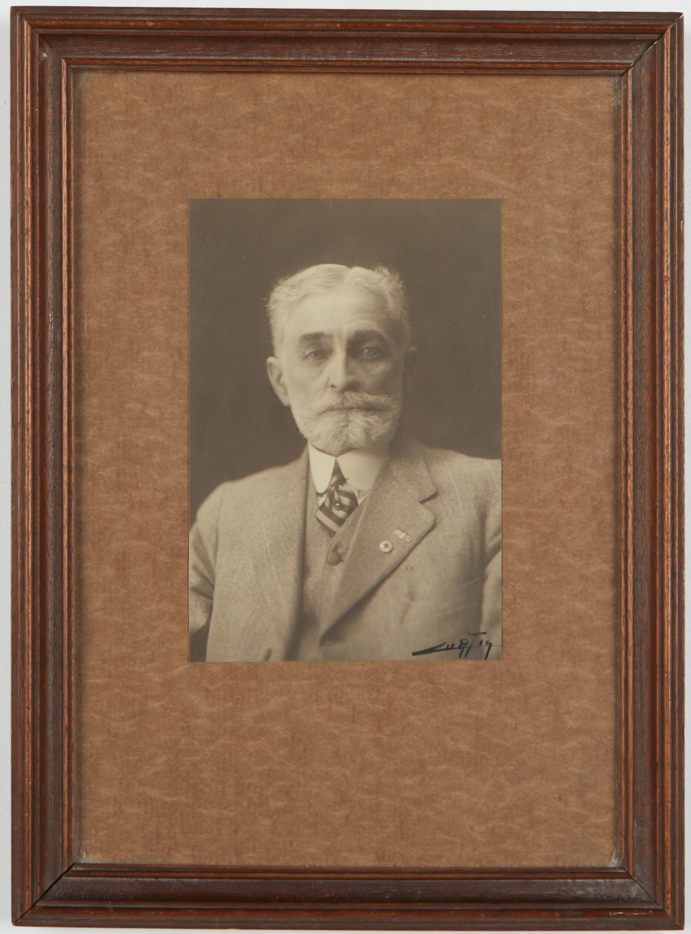 Edward Curtis Portrait - Signed - Image 2 of 3