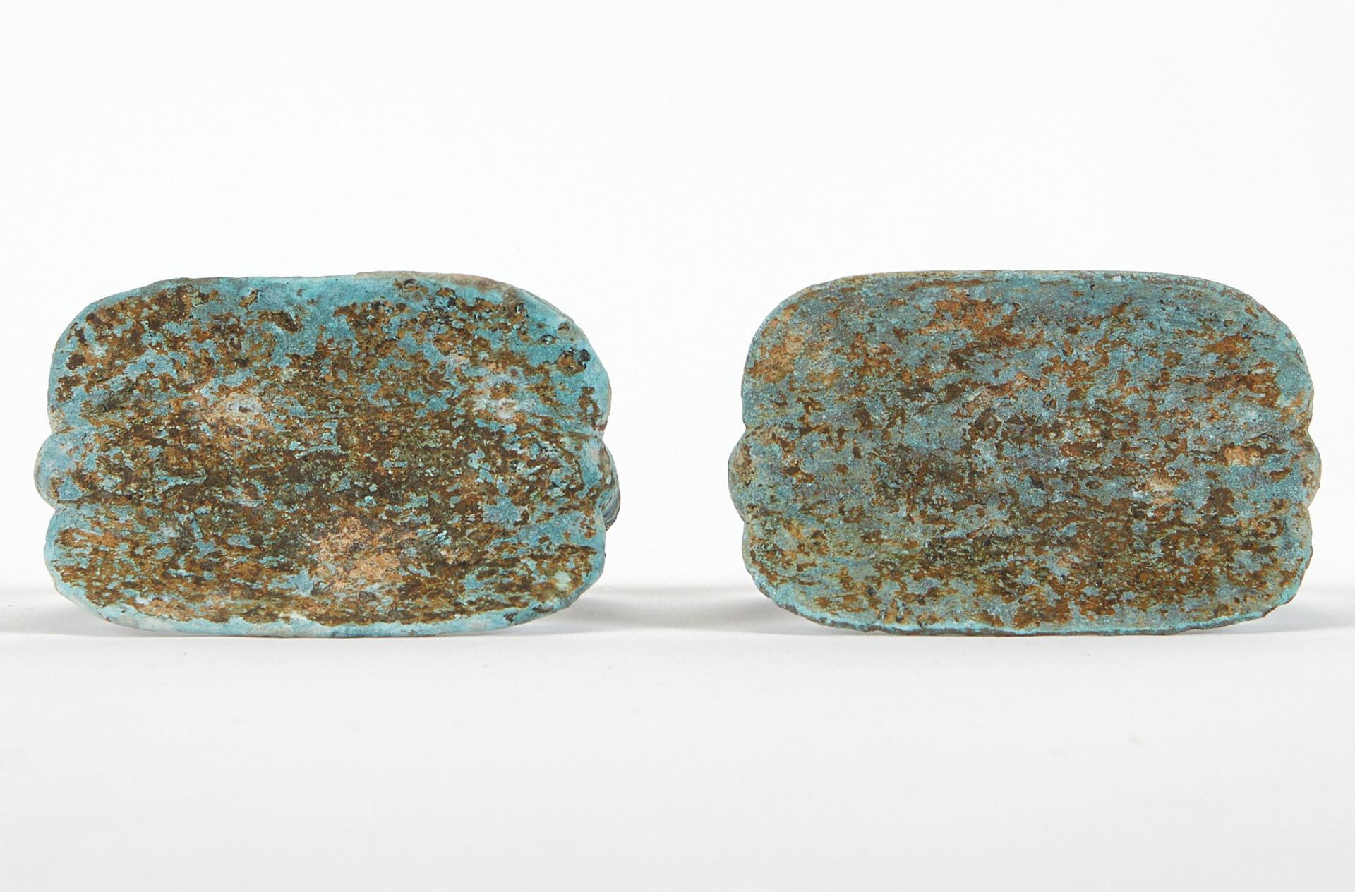 Pr Early Chinese Bronze Stirrups - Image 6 of 6