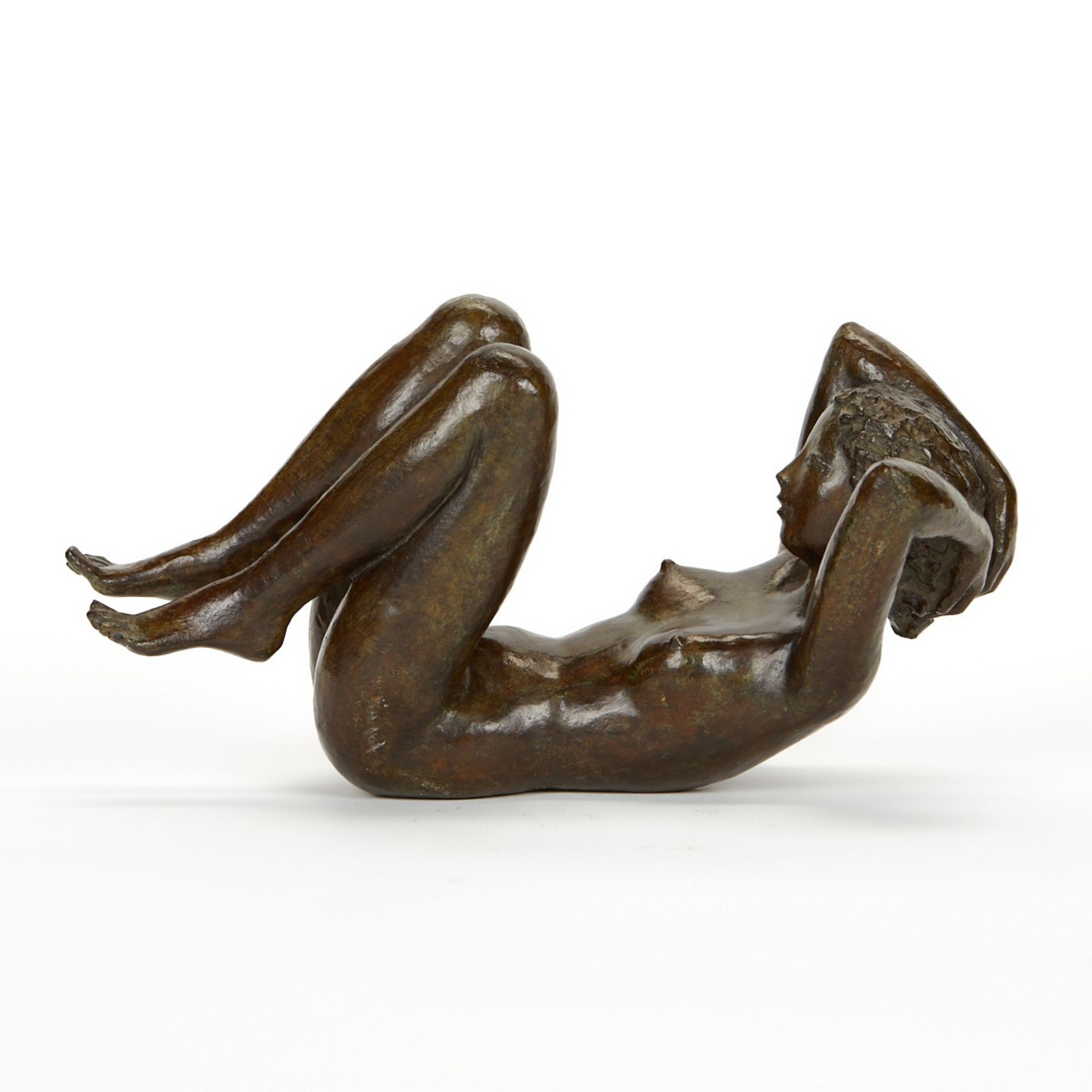 Jacques Coquillay Nude Bronze Sculpture - Bild 2 aus 9