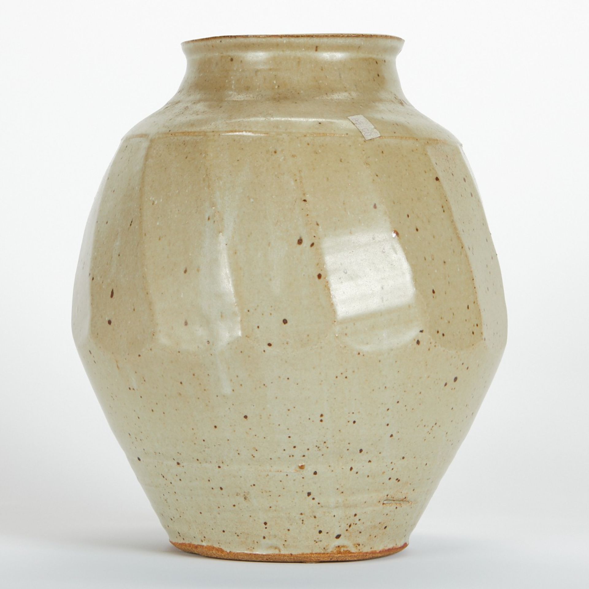 Large Warren Mackenzie Pottery Fluted Vase - Image 2 of 6