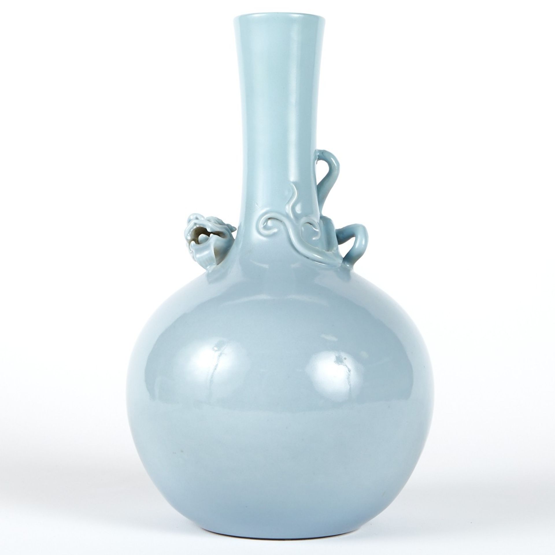 Chinese Clair de Lune Dragon Vase - Bild 2 aus 7