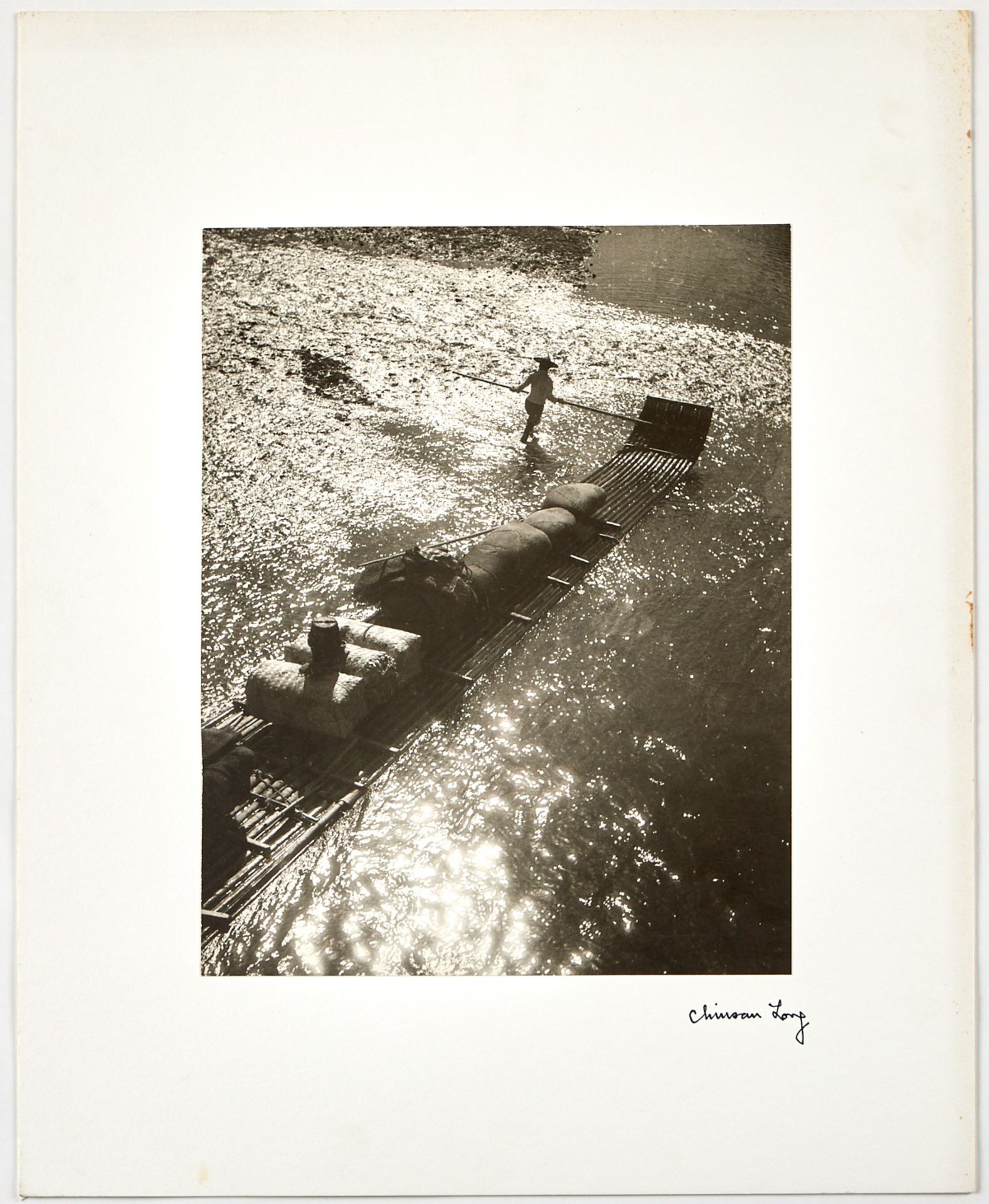 Chin San Long Photograph "The Raft" - Image 2 of 3