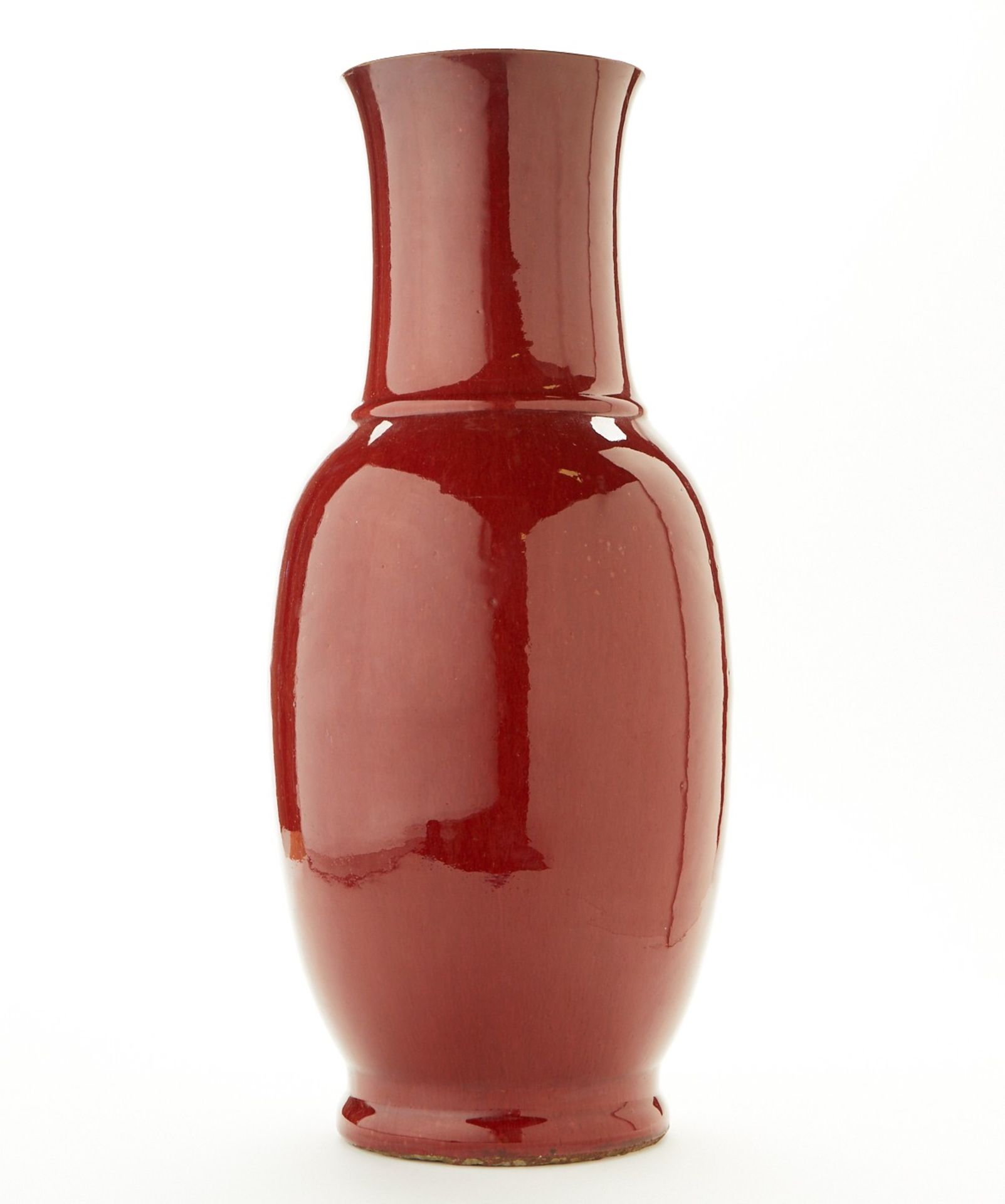 Large Chinese Oxblood Vase - Image 3 of 5