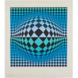 Victor Vasarely Vega Op-art Serigraph