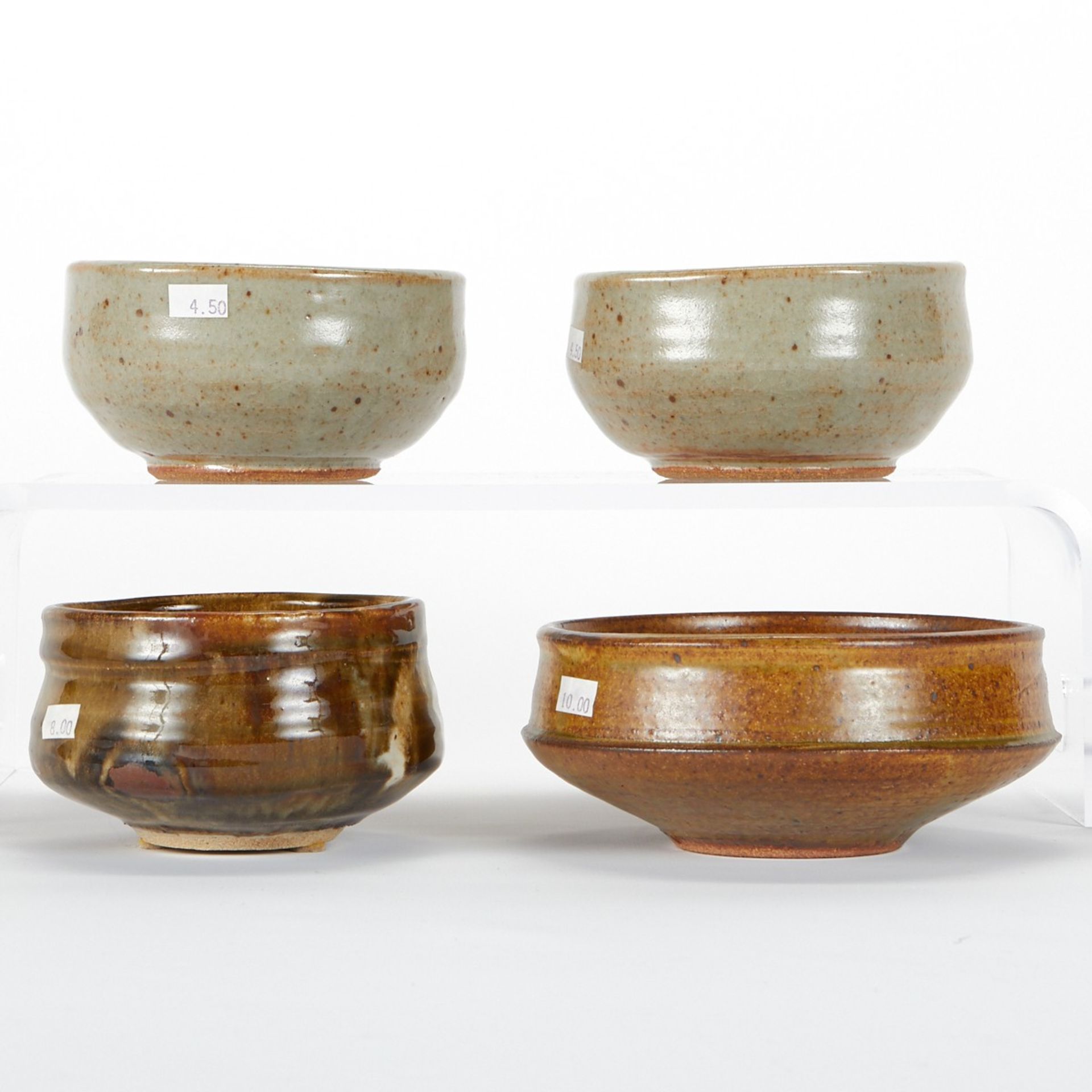 Grp: 4 Warren Mackenzie Tea Bowls - Image 3 of 5