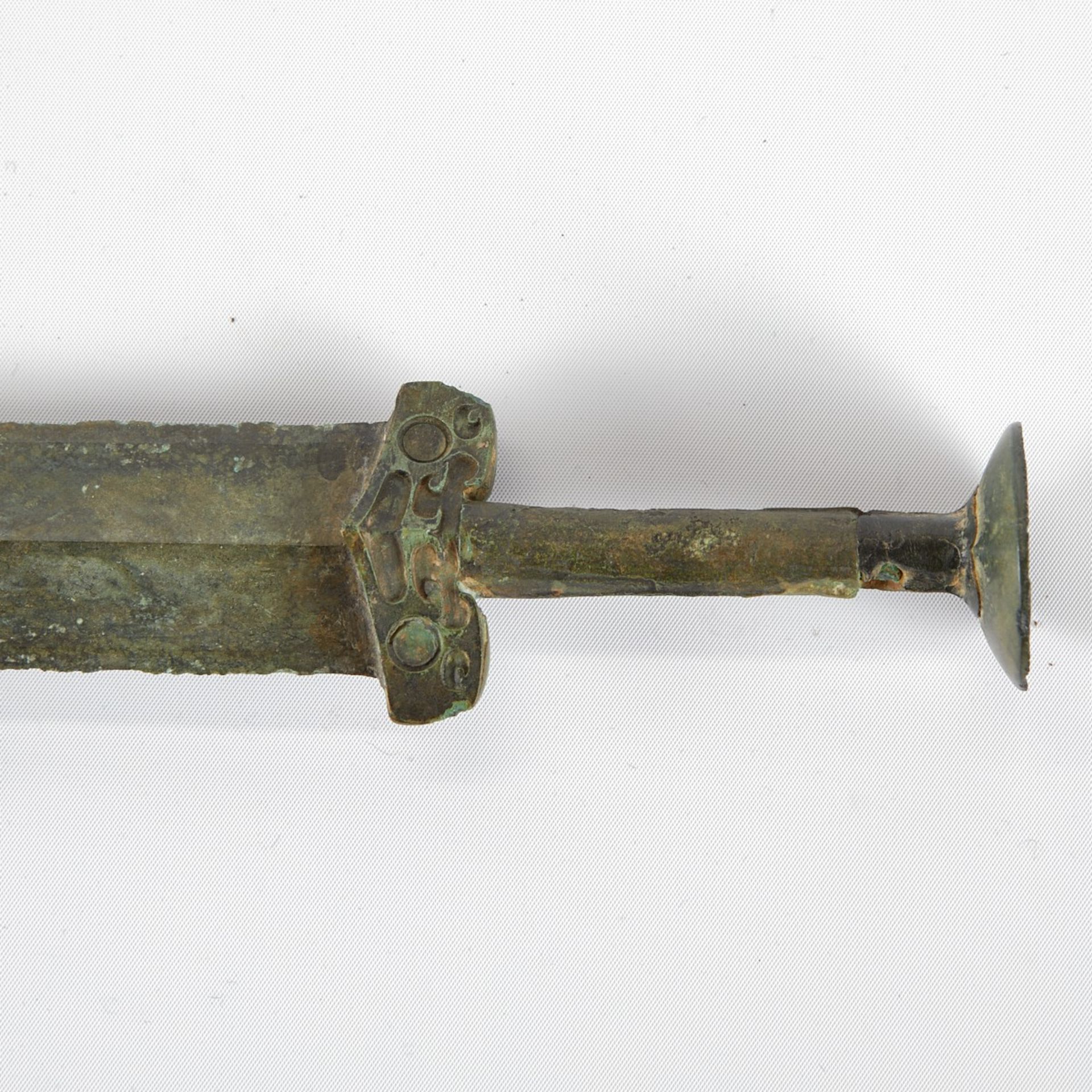 Early Chinese Bronze Sword Warring States - Image 4 of 10