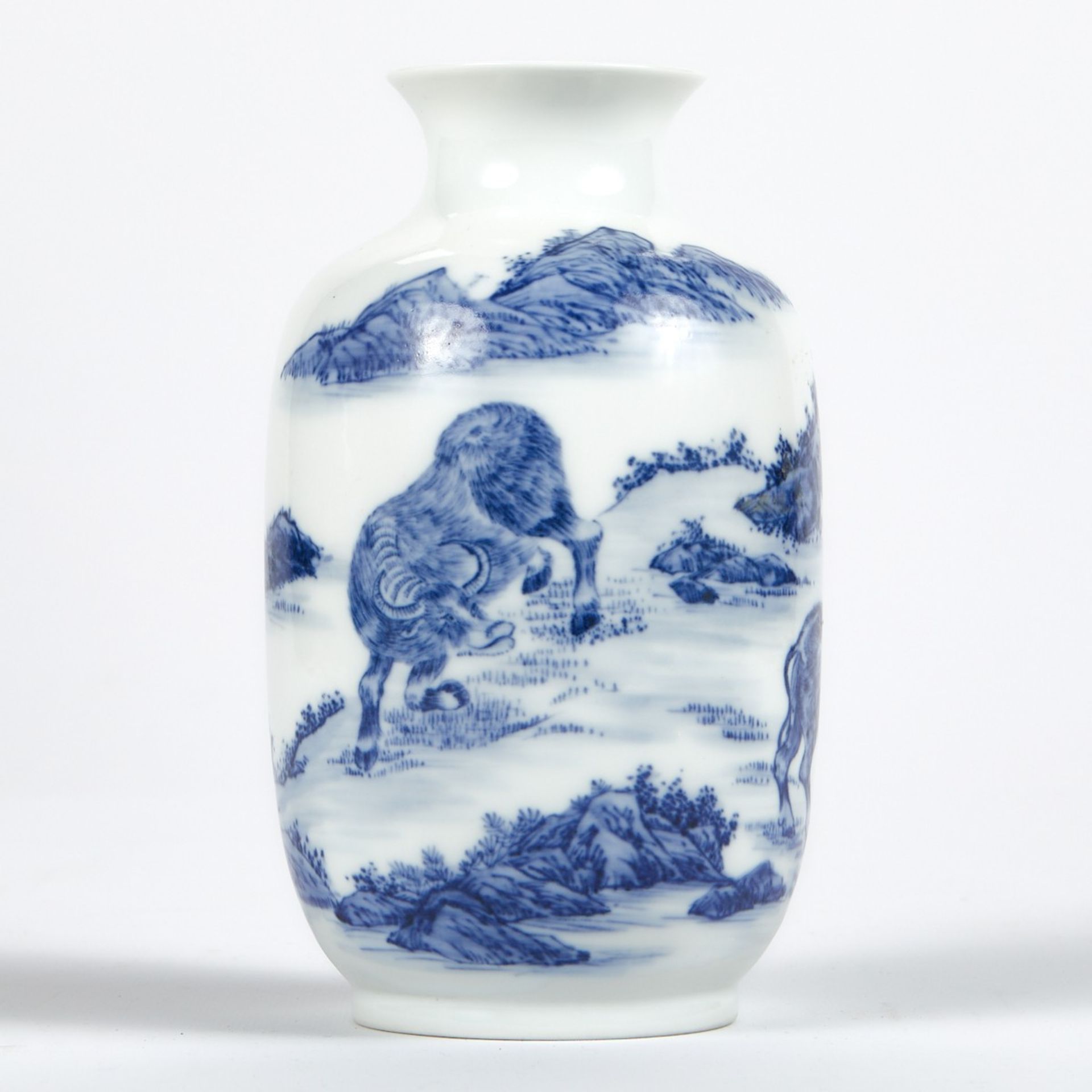 Republic Chinese Porcelain Vase - After Wang Bu - Bild 3 aus 7
