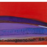 Gabriella Denton "Strata Series: Red" Acrylic on Paper