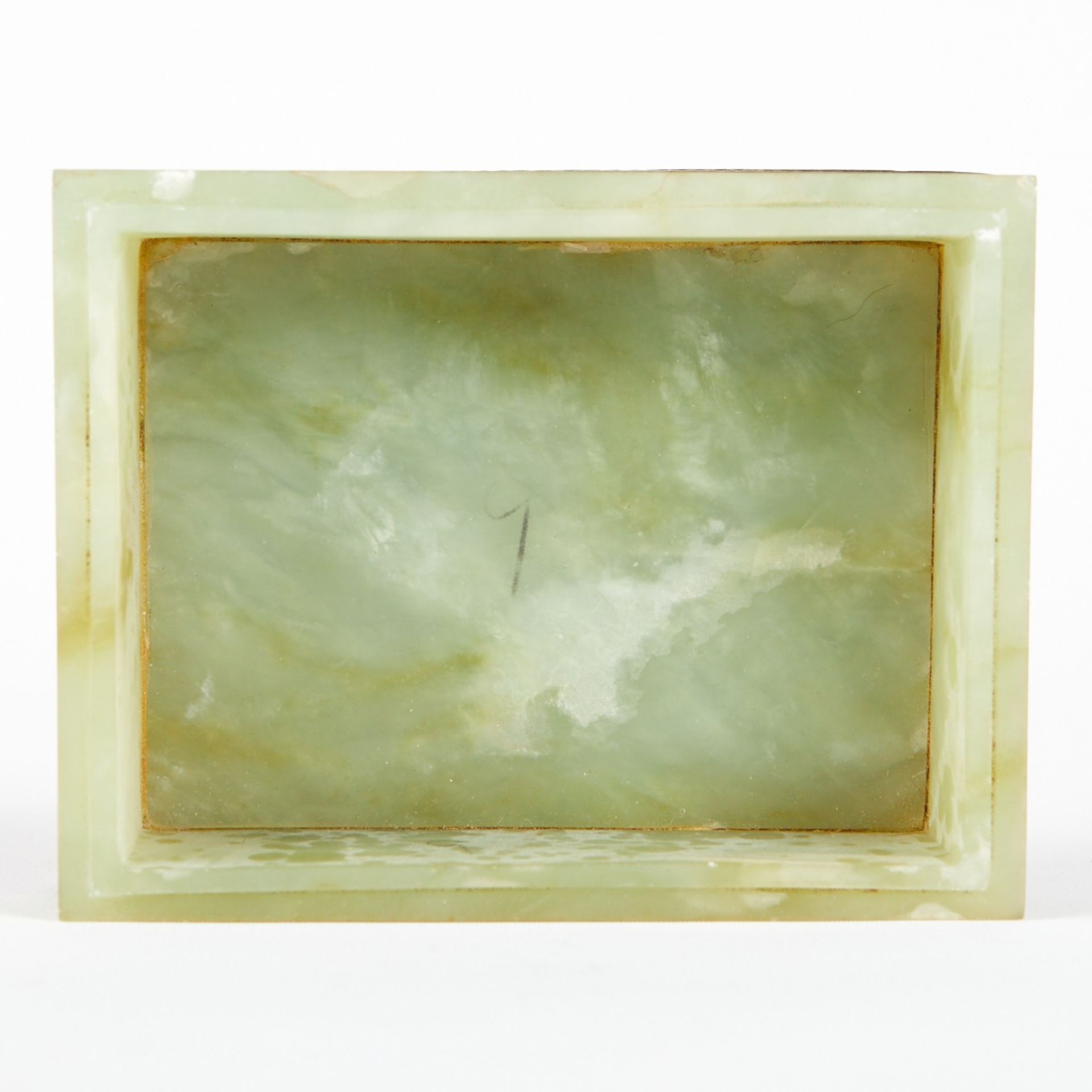 Grp: 3 Small Jade Stone Boxes - Image 7 of 11