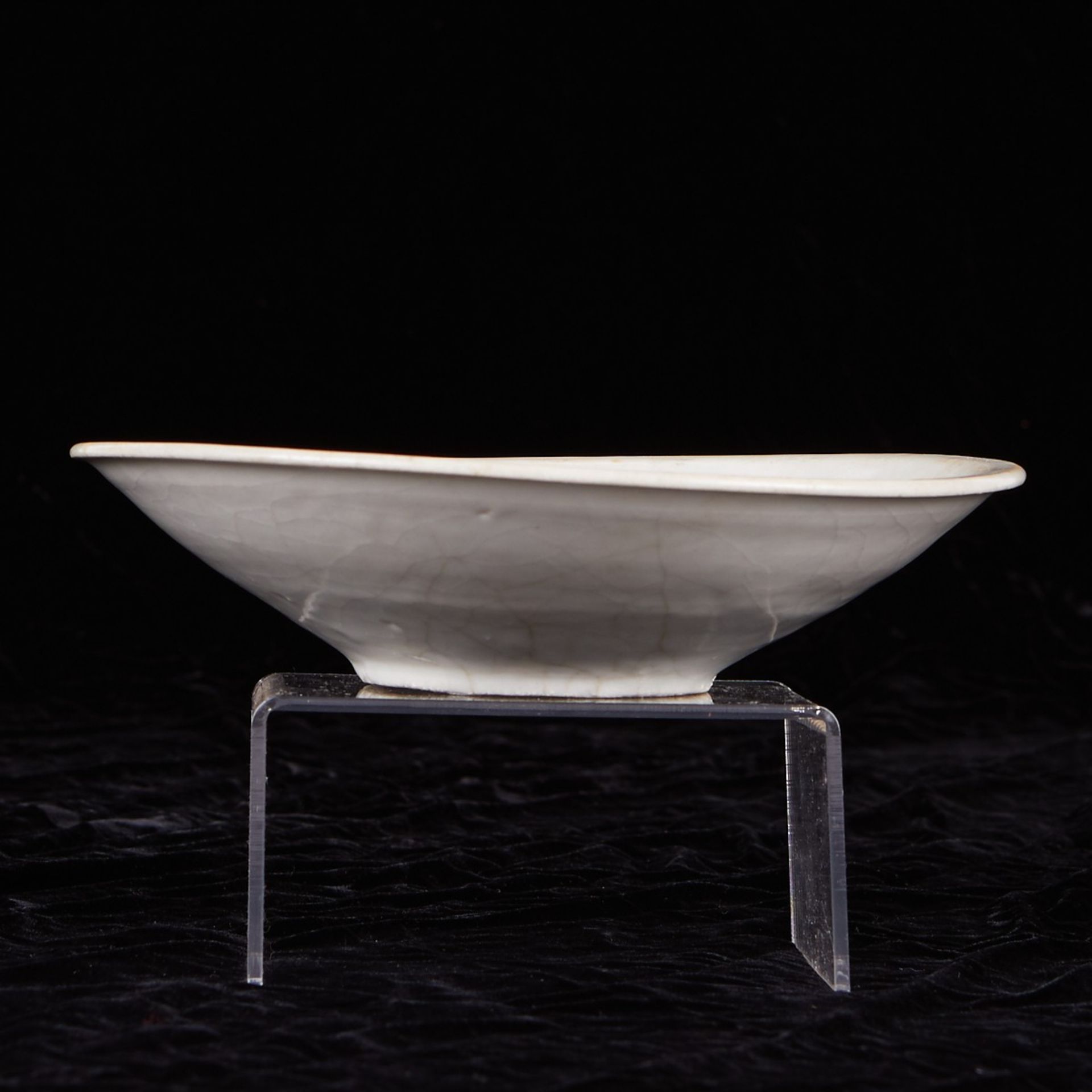 Early Chinese Pale Blue Ceramic Bowl - Image 5 of 8