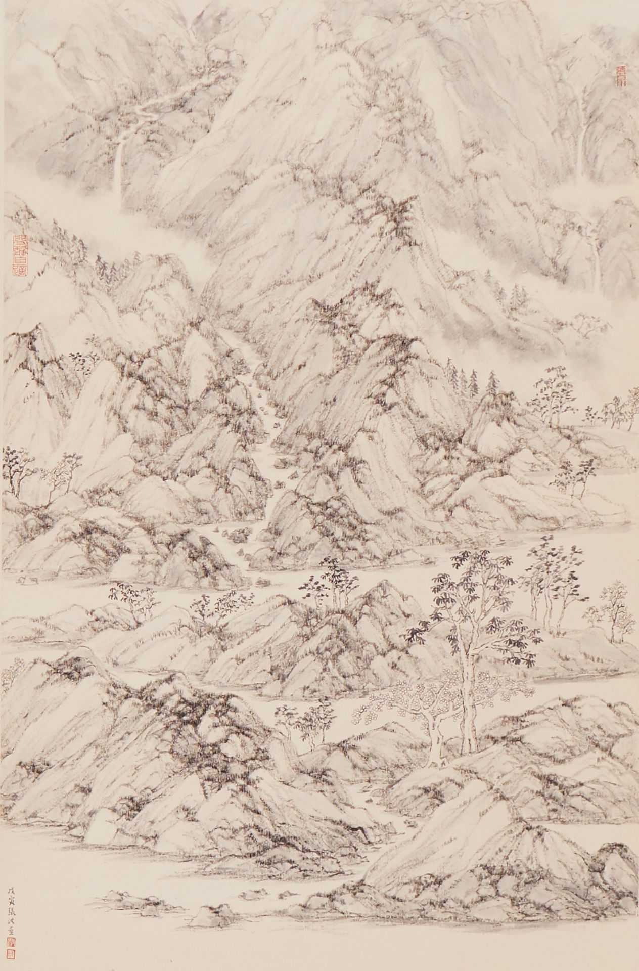 Hanging Scroll Painting - Arnold Chang 1998