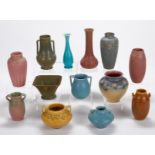 Grp: 13 1920s Rookwood Vases