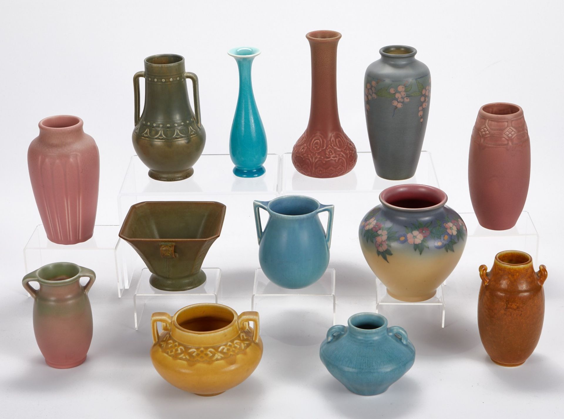 Grp: 13 1920s Rookwood Vases