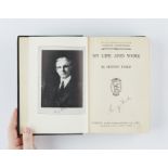 Henry Ford's "My Life and Work" 1st ed. Signed