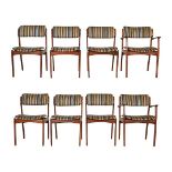 Grp: 8 Eric Buck Mid-Century Dining Chairs