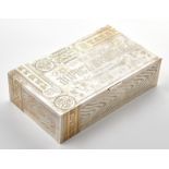 Russian Silver Cigar Box Aleksandr Delman