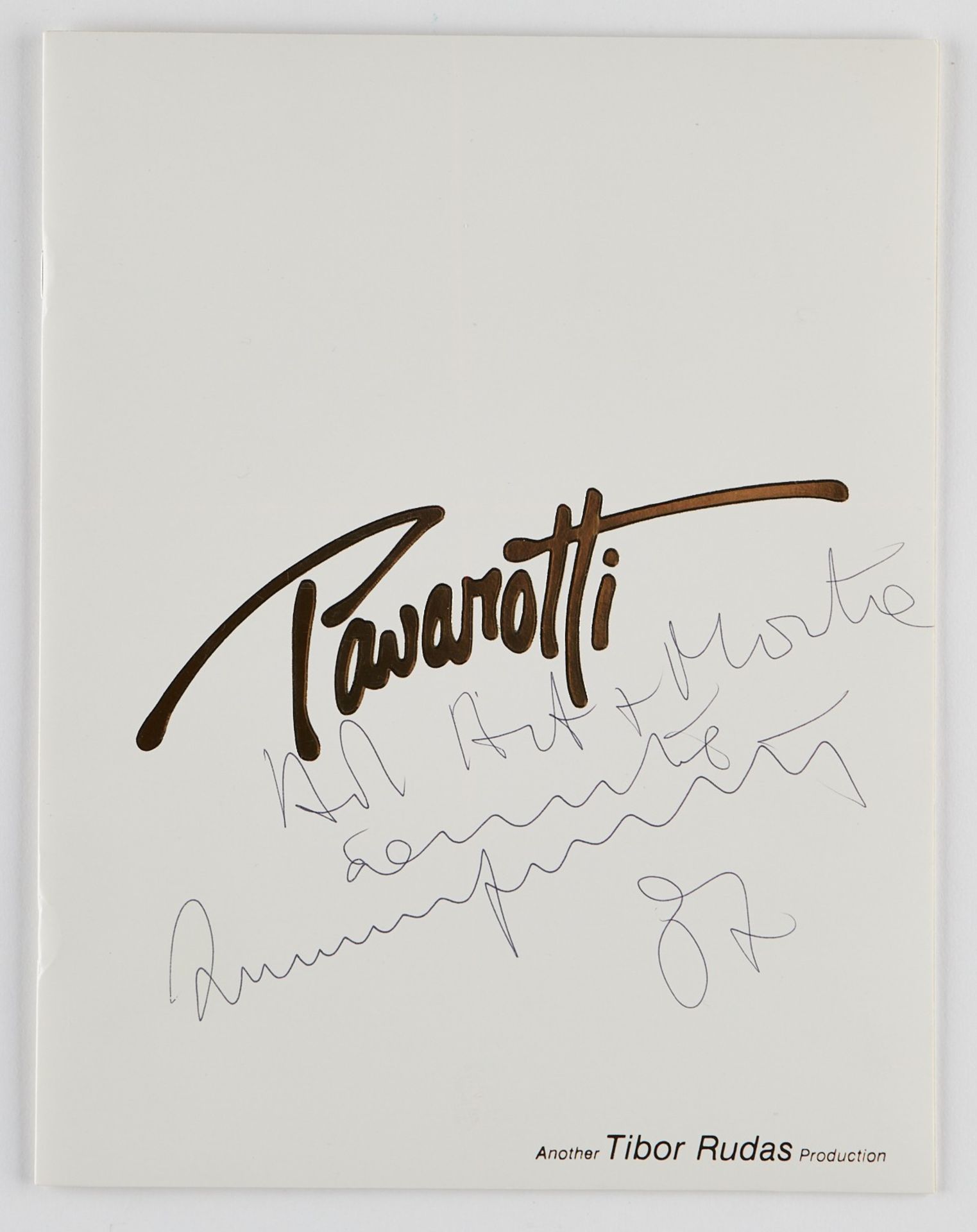 4 Autographs Lewis, Pavarotti, Copland, Taylor - Bild 8 aus 8