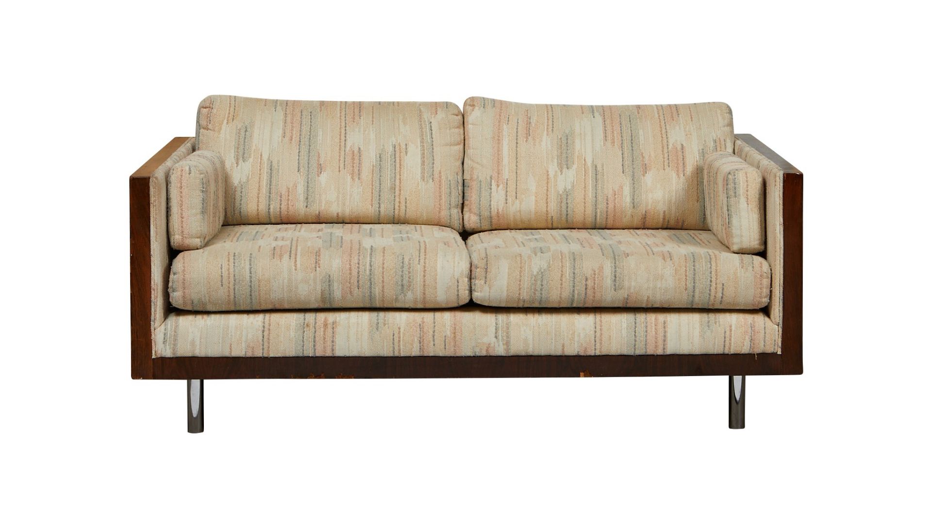 Milo Baughman MCM Settee Thayer Coggin