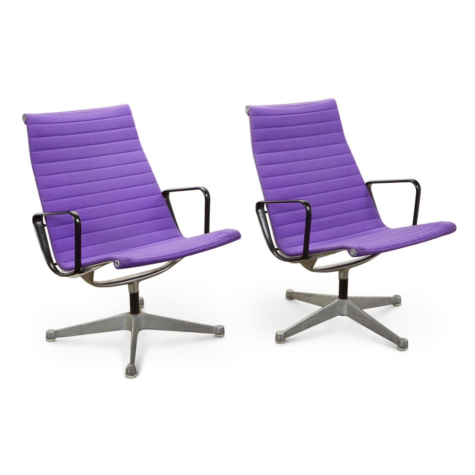 Pr: Eames Herman Miller Aluminum Group Chairs