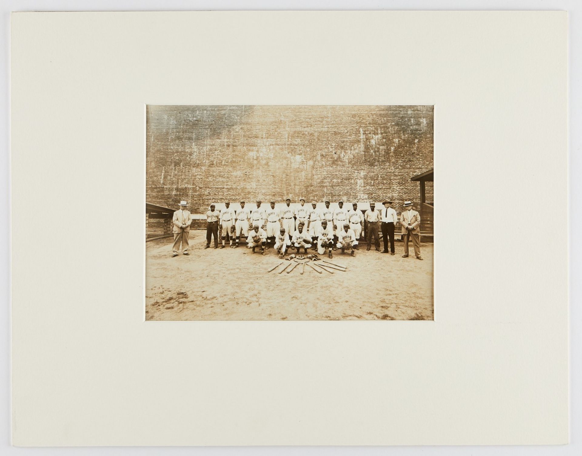 Grp: 2 Prison Baseball Photographs Early 20th c. - Bild 5 aus 7