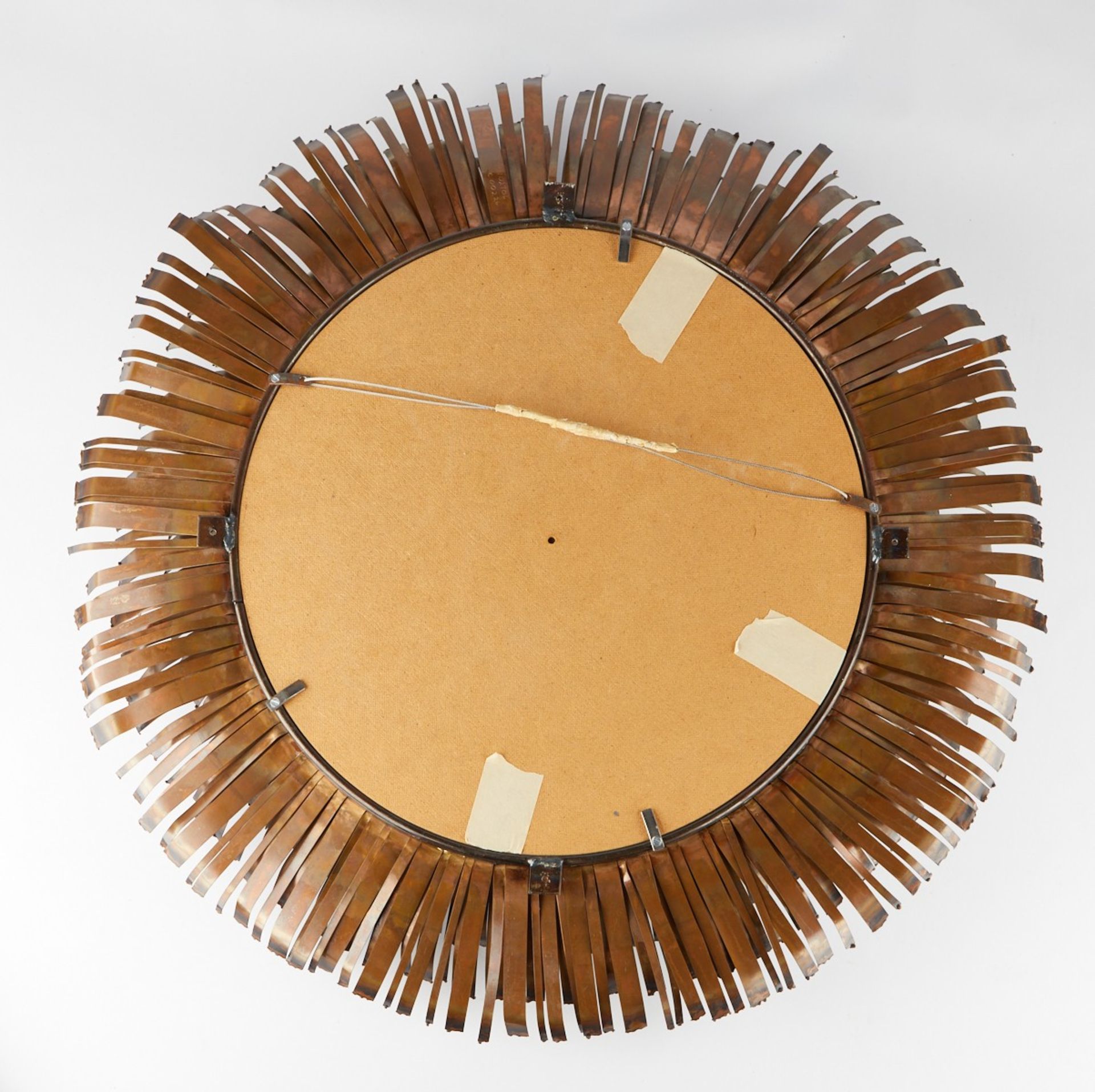 Curtis Jere Brutalist Eyelash Mirror 1970 - Bild 3 aus 4