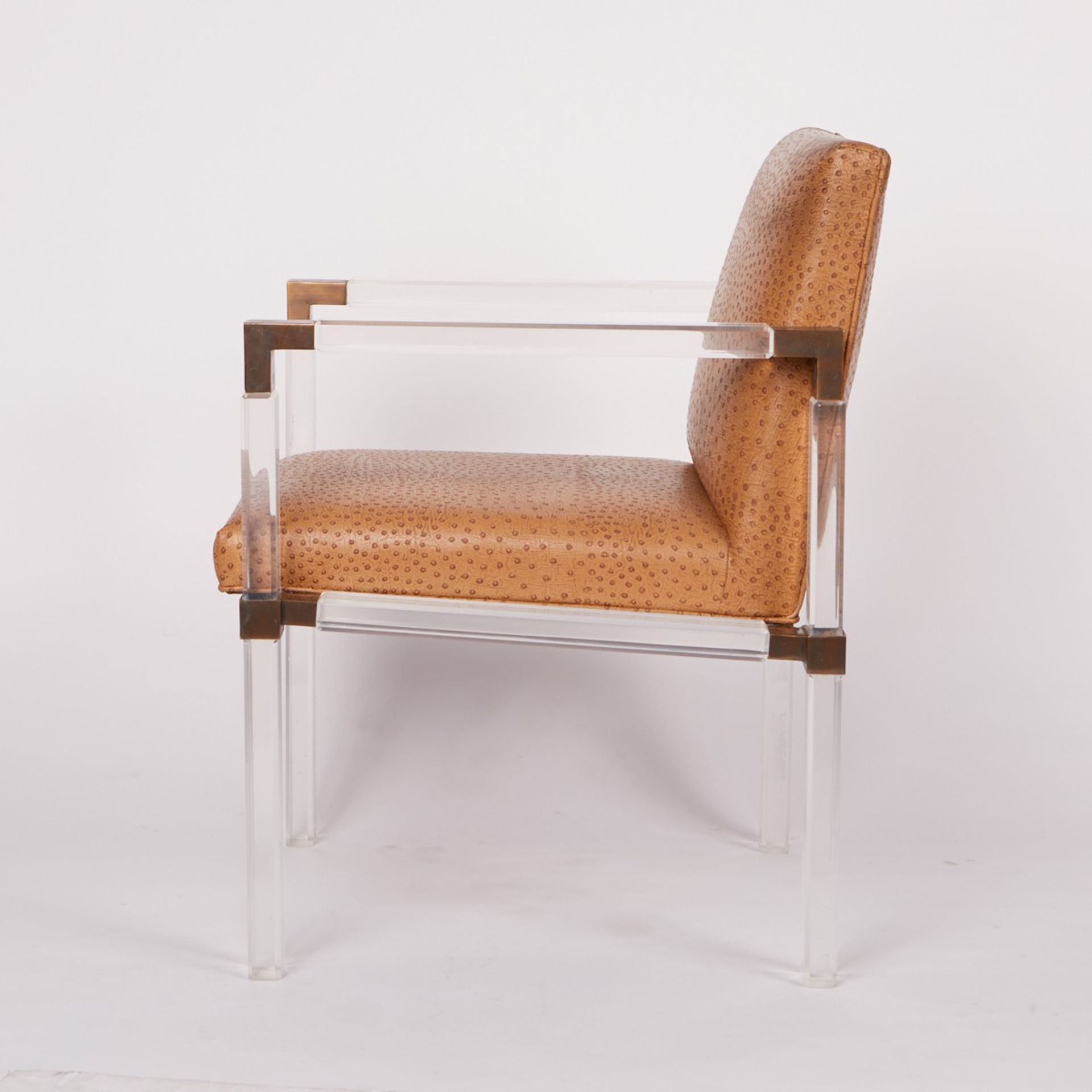 Charles Hollis Jones Lucite Armchair - Bild 3 aus 9