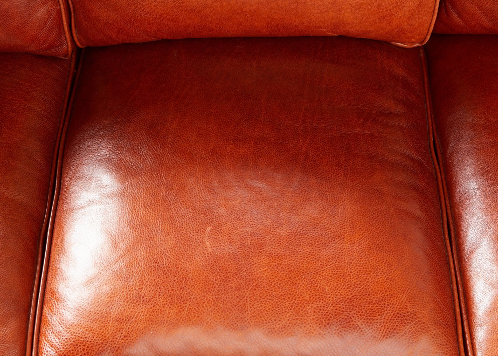 Pr: Hancock & Moore Brown Leather Couches - Bild 9 aus 18