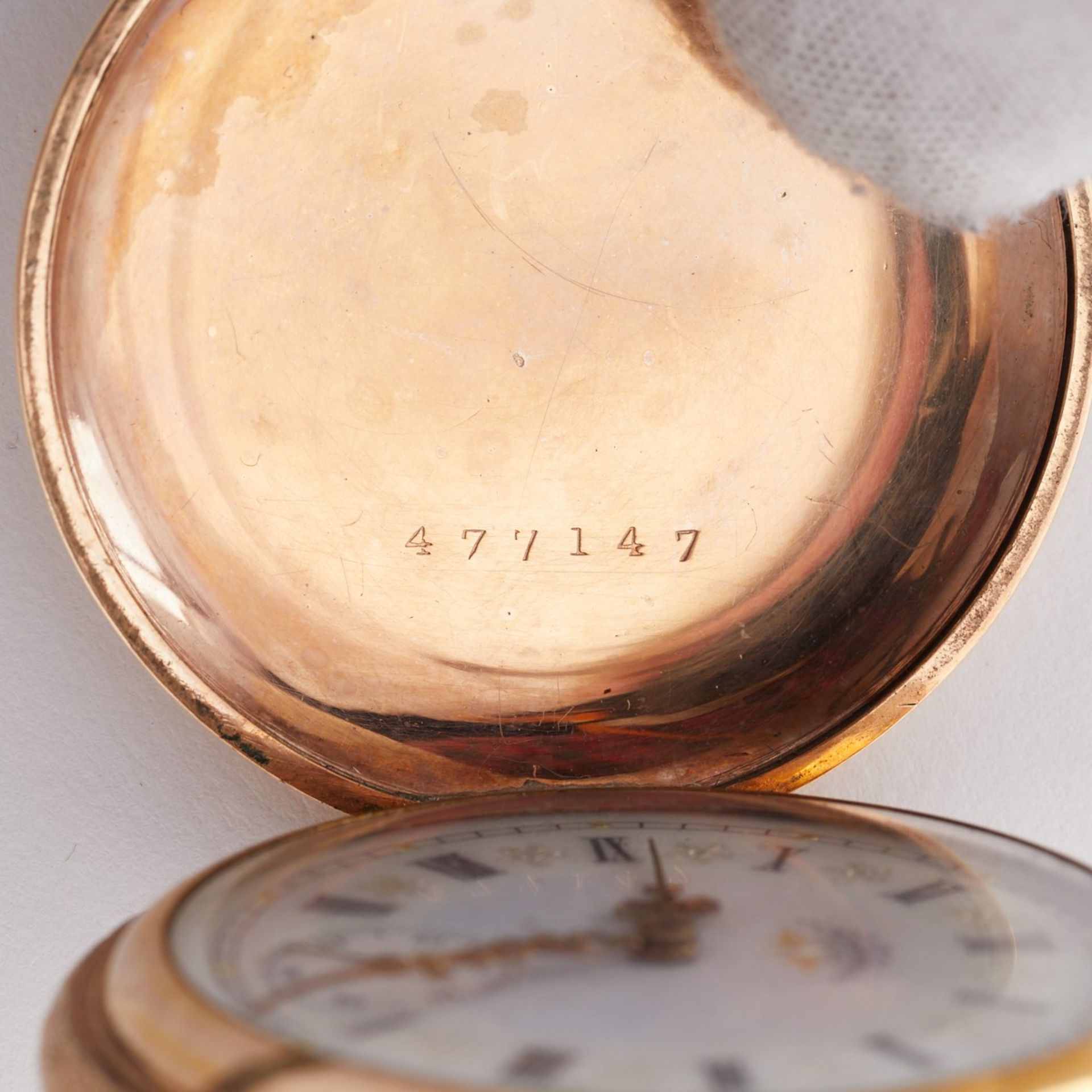 Grp: 3 Pocket Watches - Gold Filled Hamilton Elgin - Bild 7 aus 13