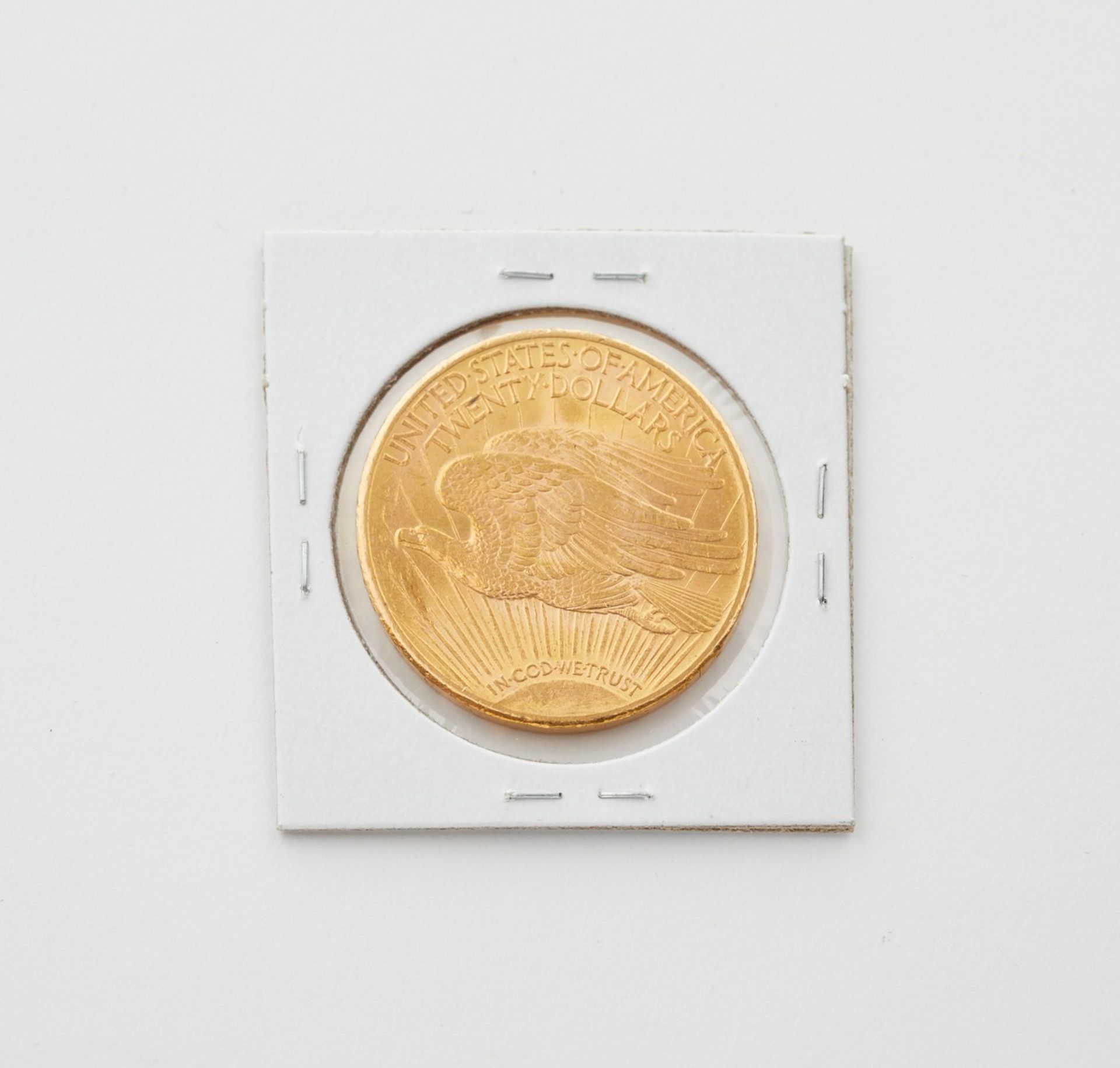 1924 $20 Gold Saint-Gaudens Coin - Bild 2 aus 2