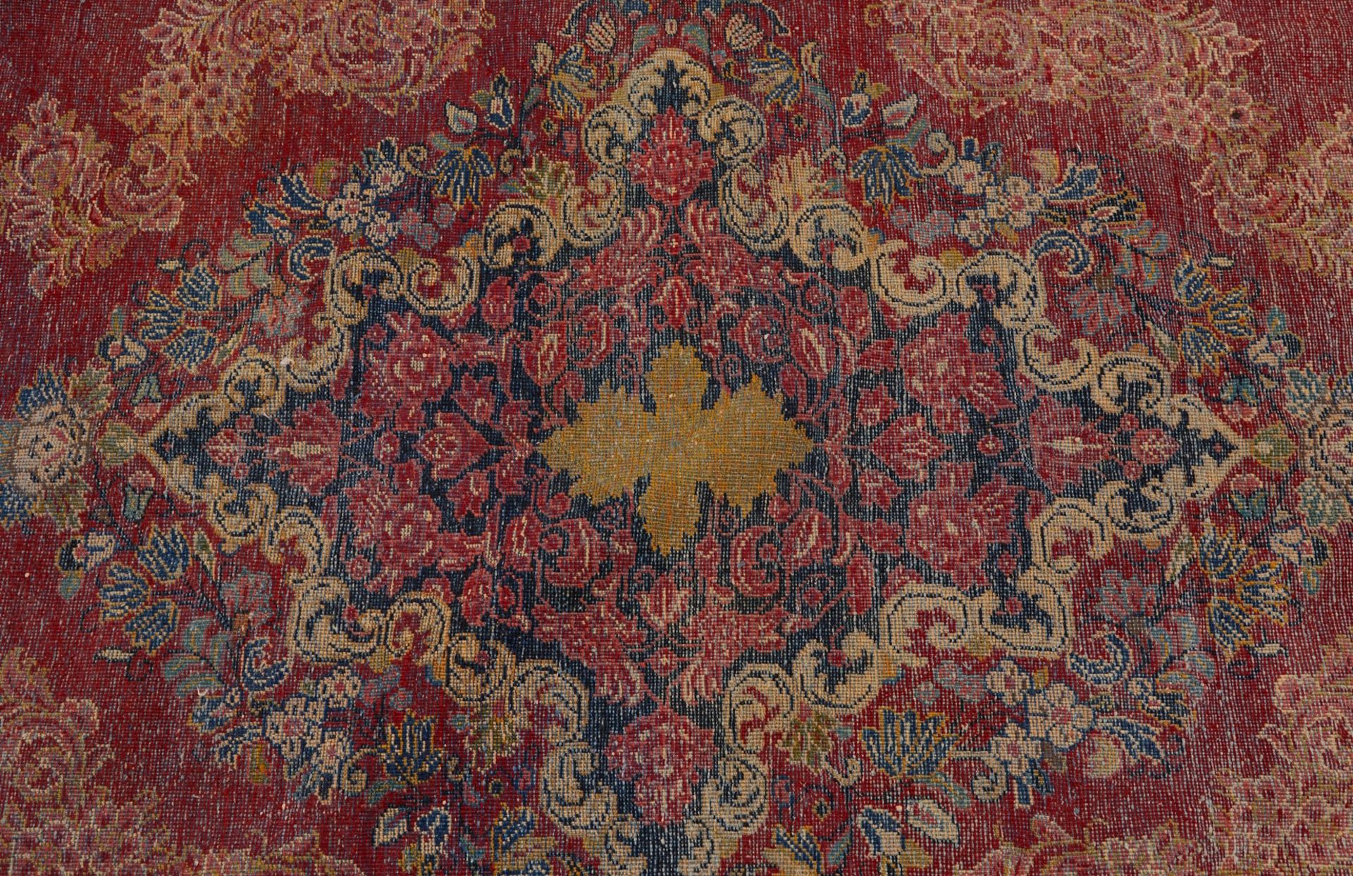 Large Red Persian Rug Carpet - Bild 8 aus 8