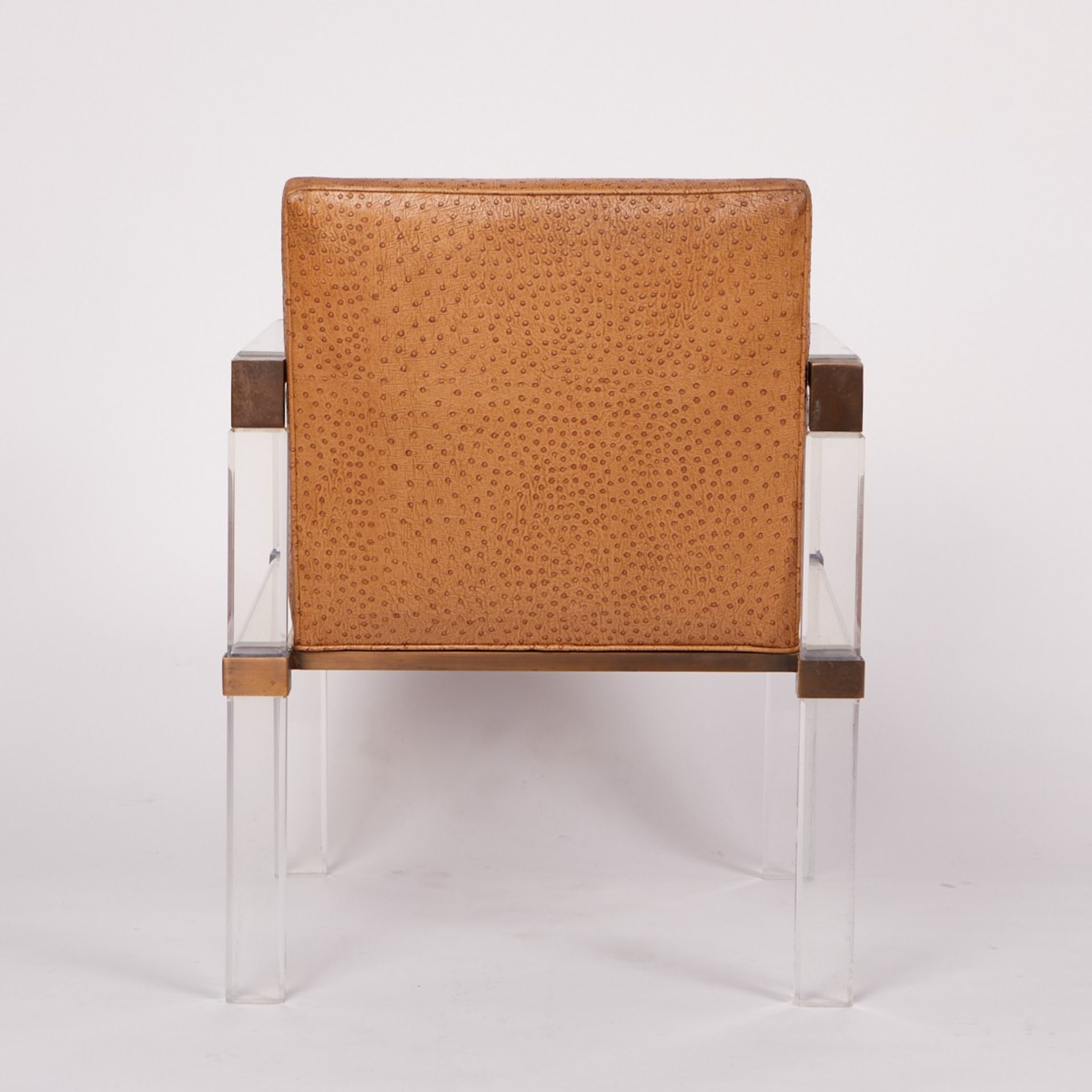 Charles Hollis Jones Lucite Armchair - Bild 4 aus 9