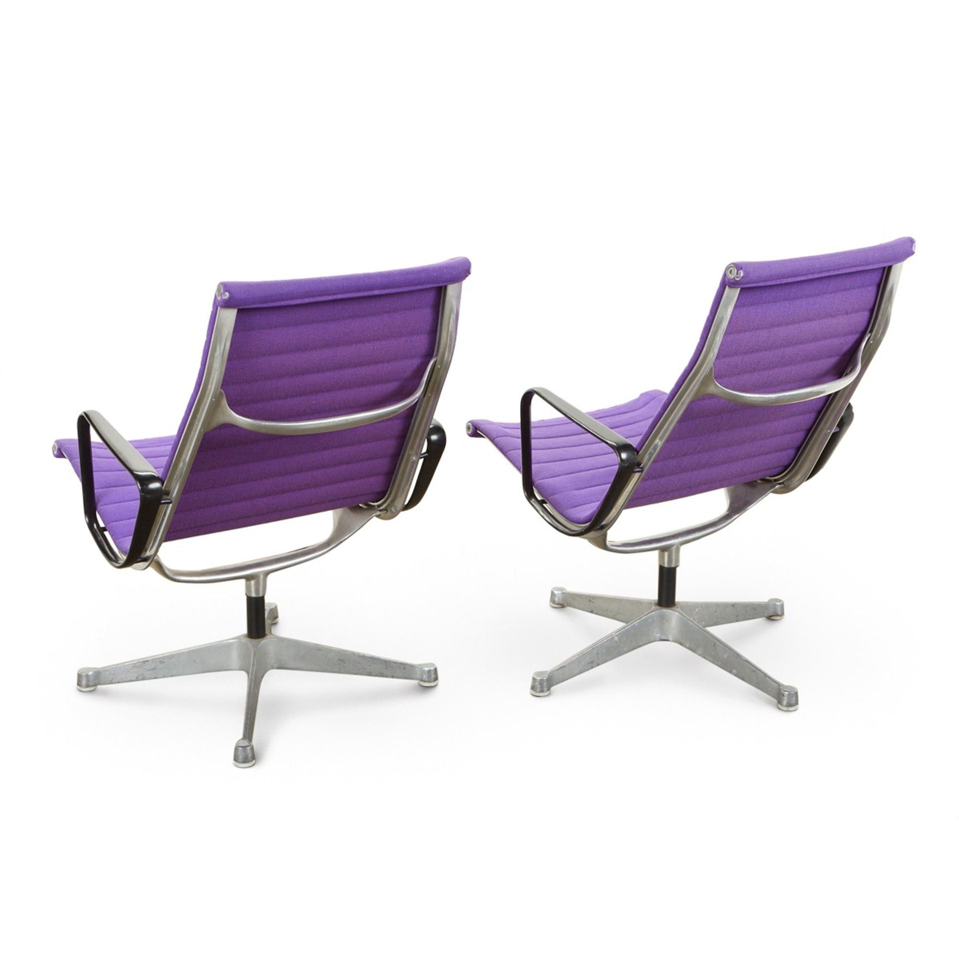 Pr: Eames Herman Miller Aluminum Group Chairs - Bild 2 aus 14