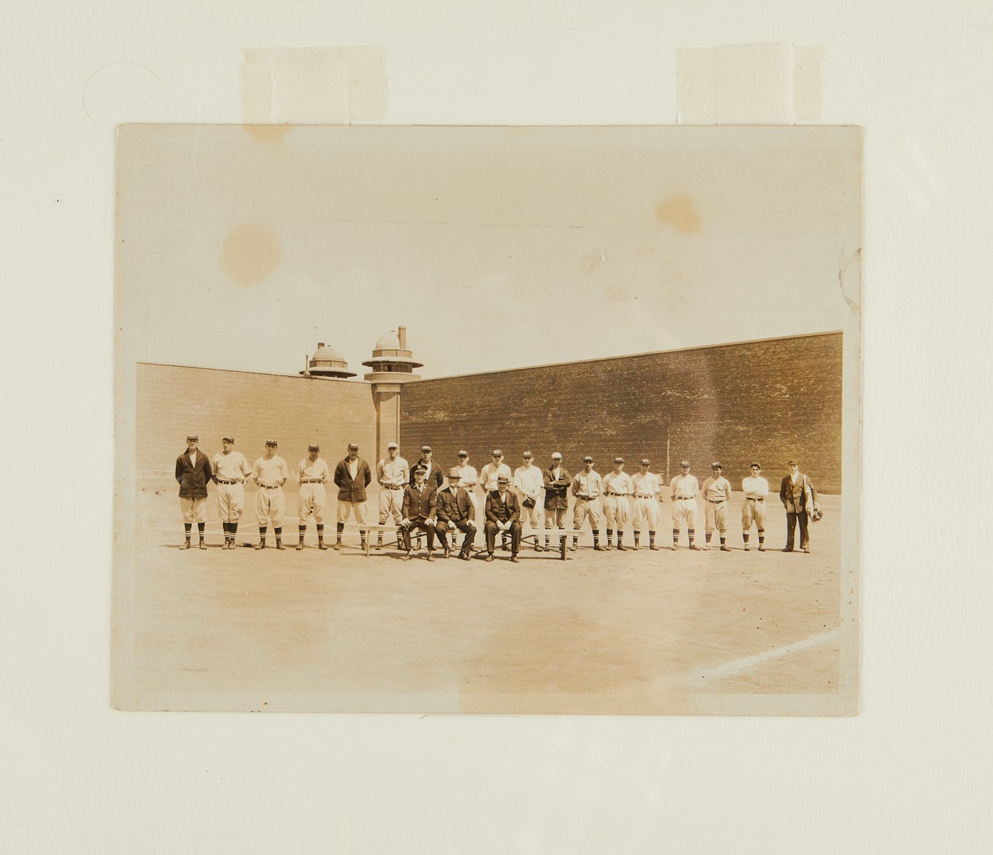 Grp: 2 Prison Baseball Photographs Early 20th c. - Image 3 of 7