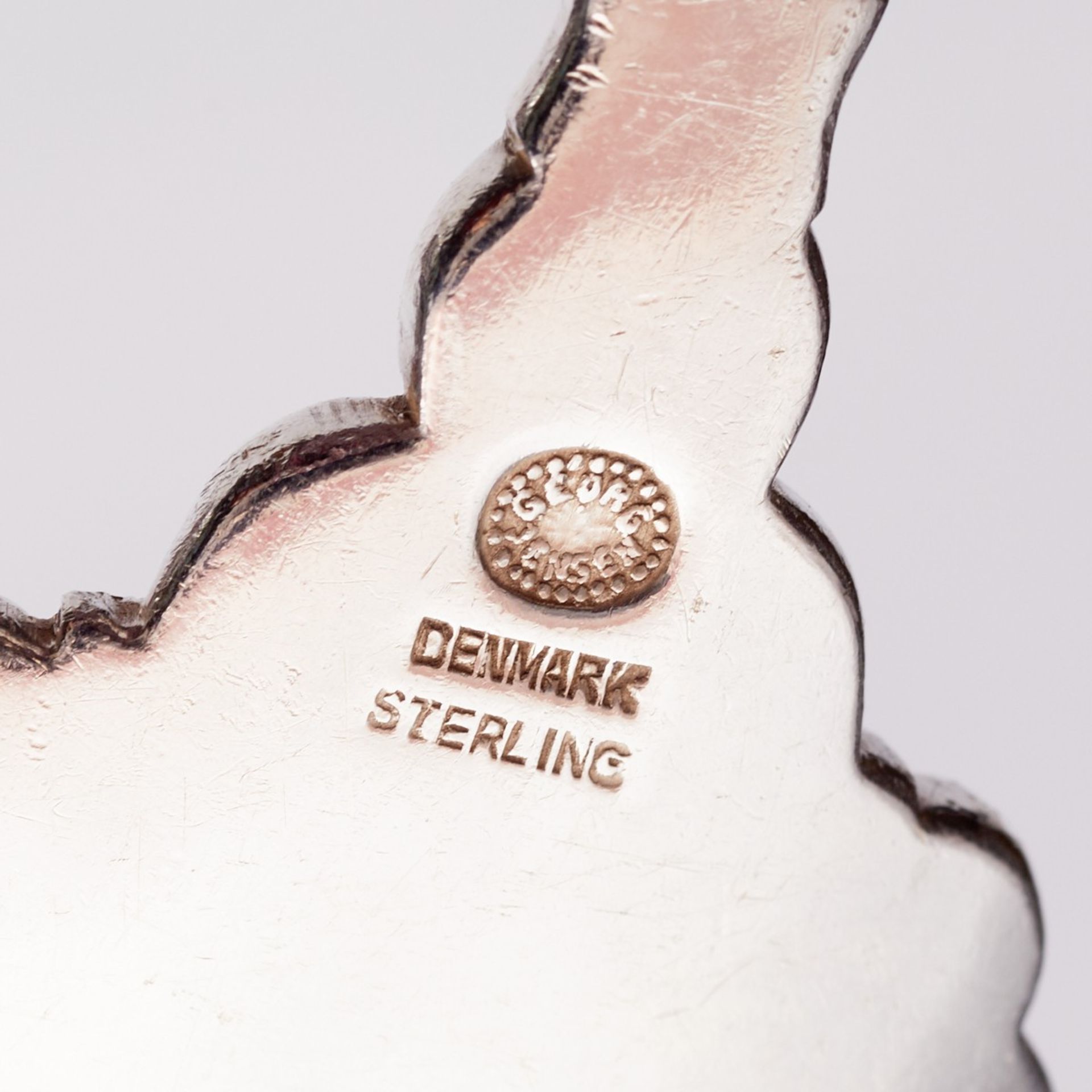 Black Starr & Gorham Hand Hammered Sterling Set - Image 5 of 10