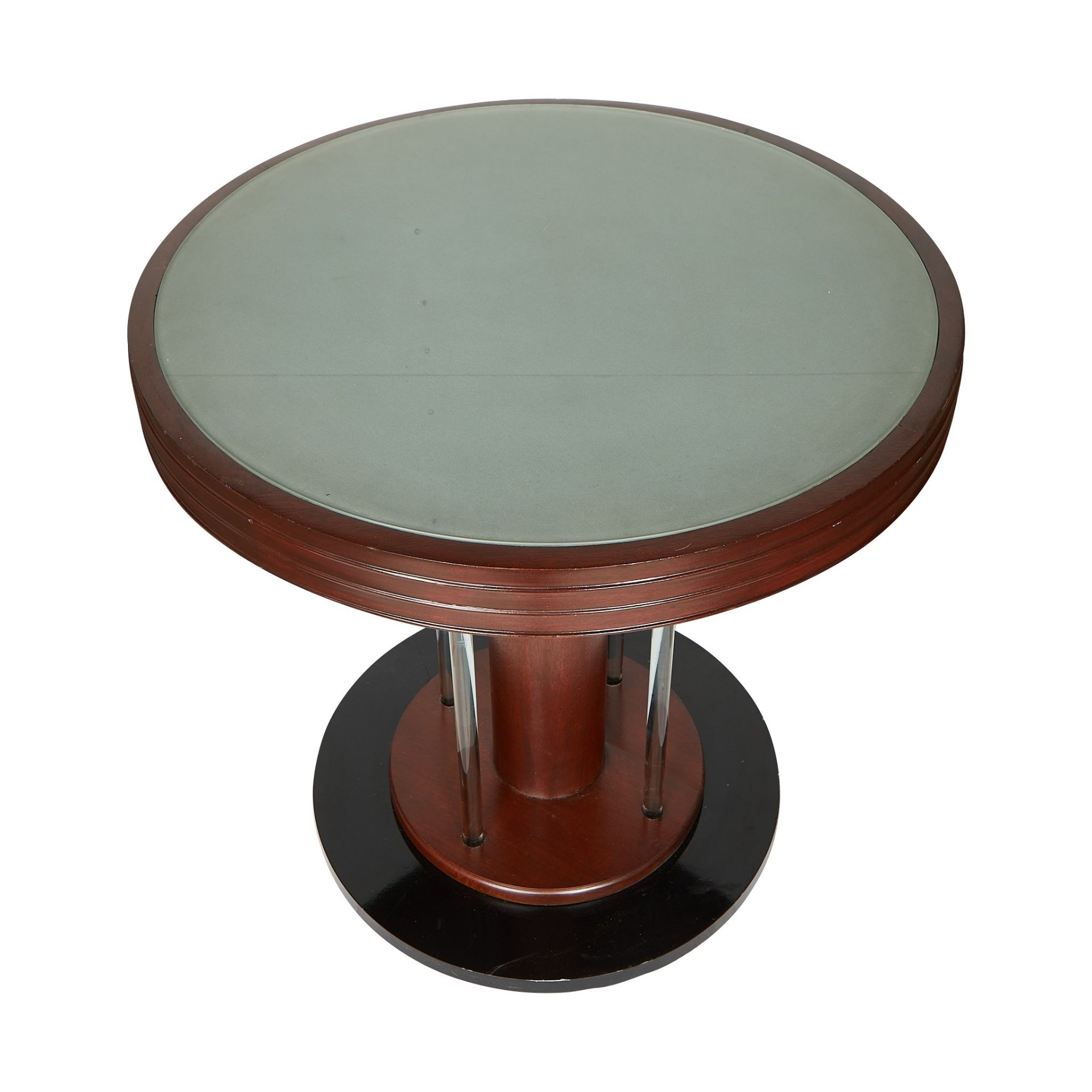 Art Deco Style Pedestal Cafe Table - Bild 2 aus 4