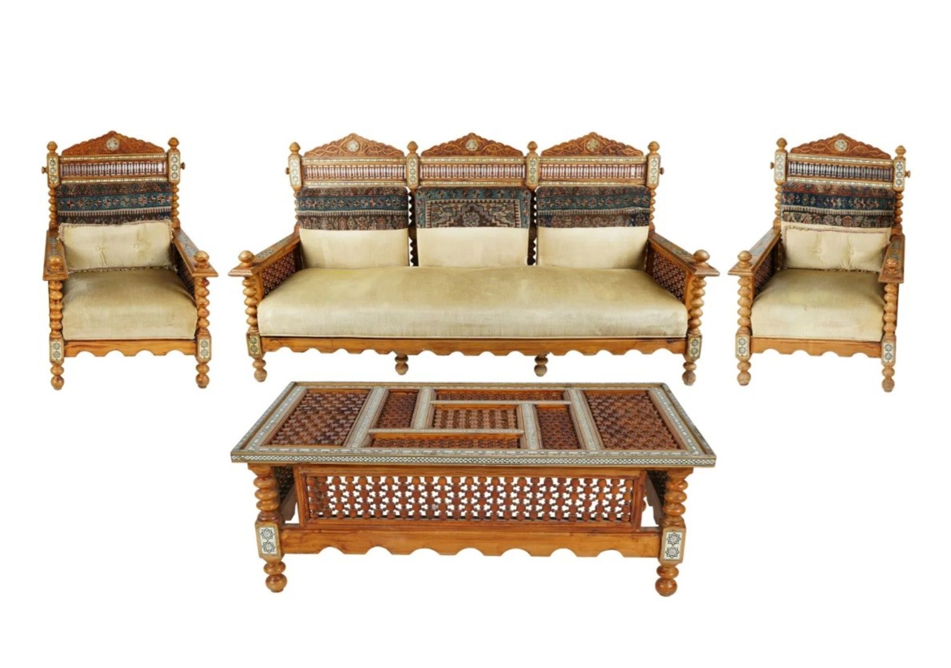 Levantine Persian Salon Suite Furniture