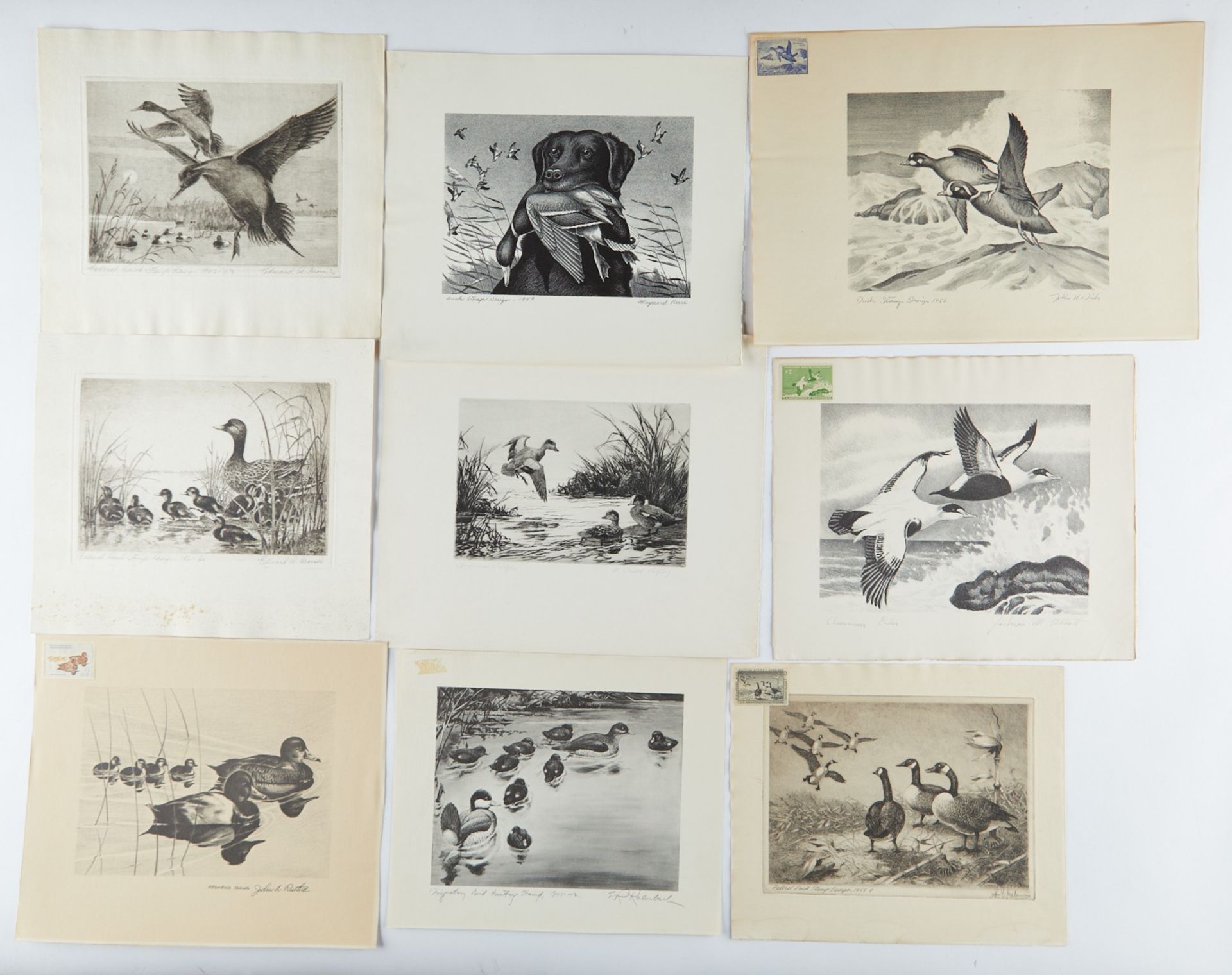 Grp: Early Federal Duck Stamps and Prints Maynard Reese - Bild 4 aus 9