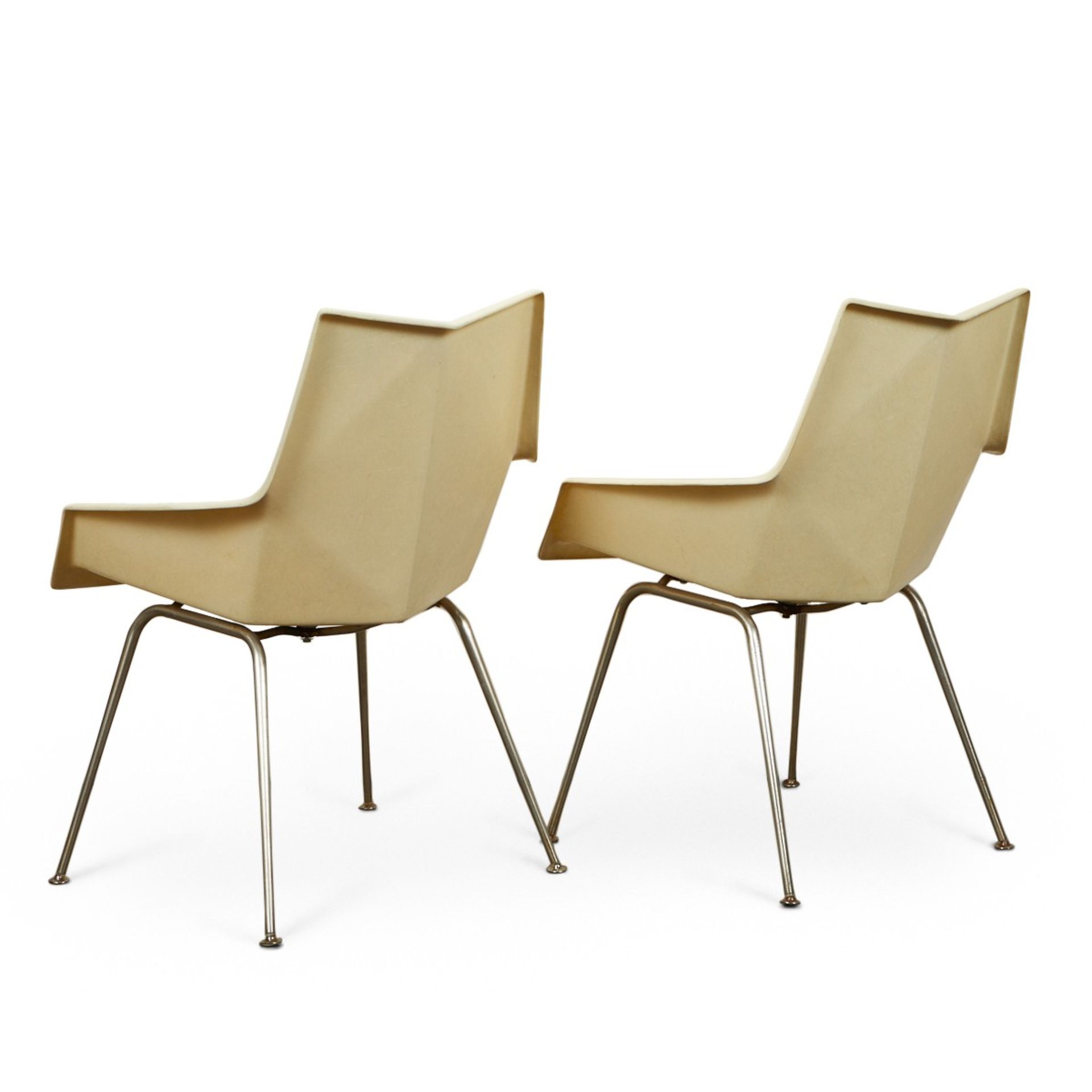 Pr: Paul McCobb Faceted Form Armchairs Origami - Bild 2 aus 9