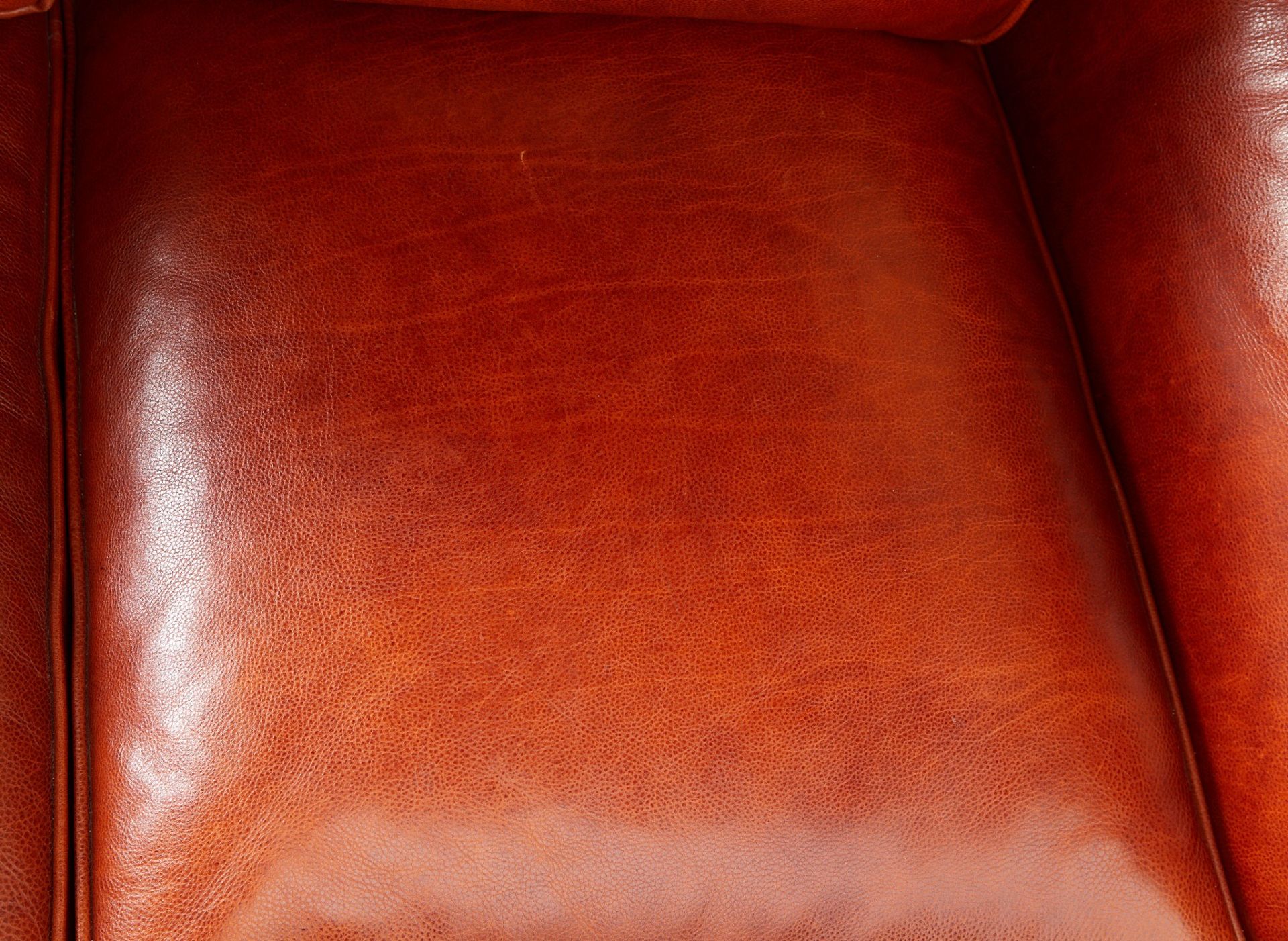 Pr: Hancock & Moore Brown Leather Couches - Bild 10 aus 18