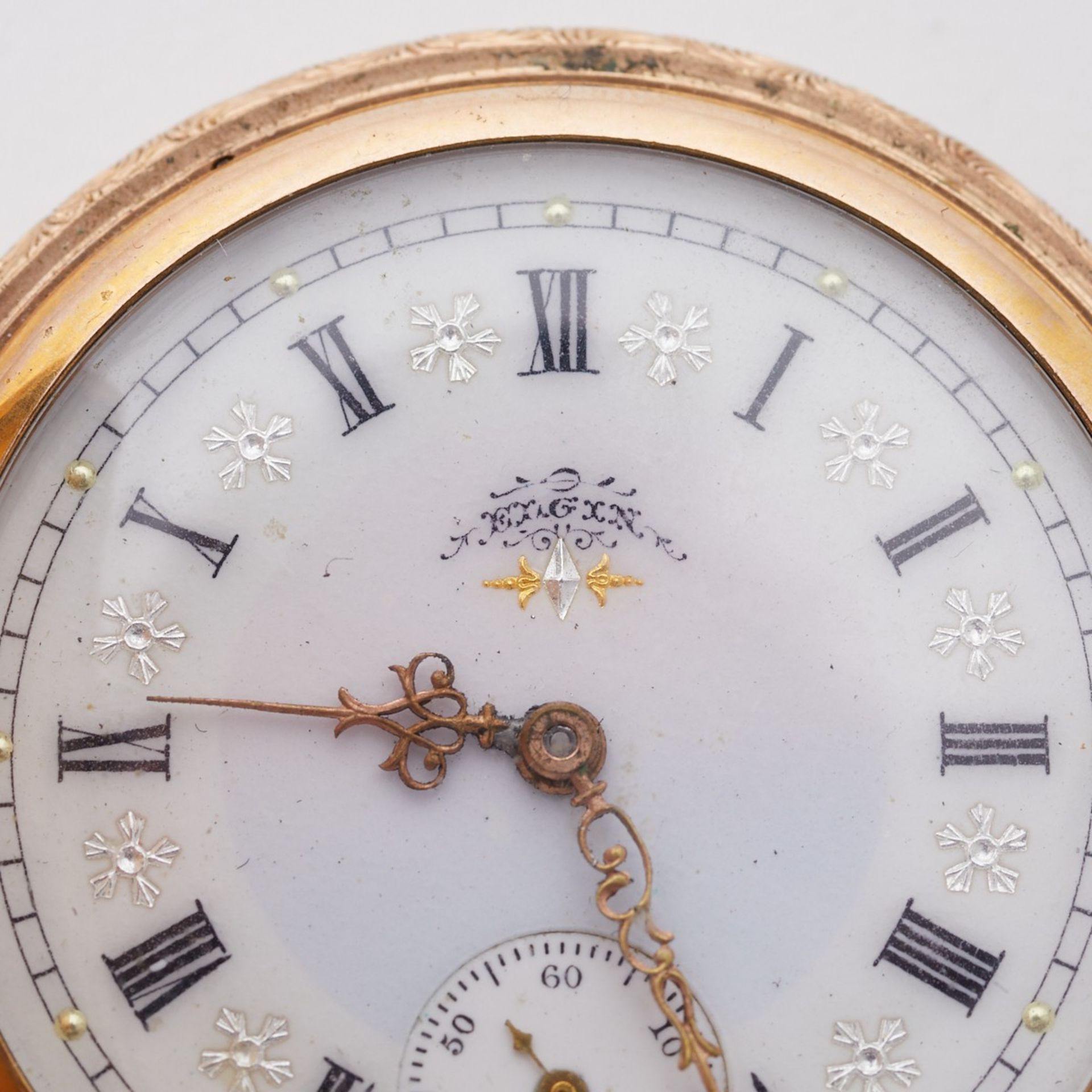Grp: 3 Pocket Watches - Gold Filled Hamilton Elgin - Bild 6 aus 13