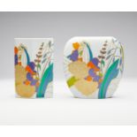 Pair Rosenthal Summer Flower Vases - Bauer