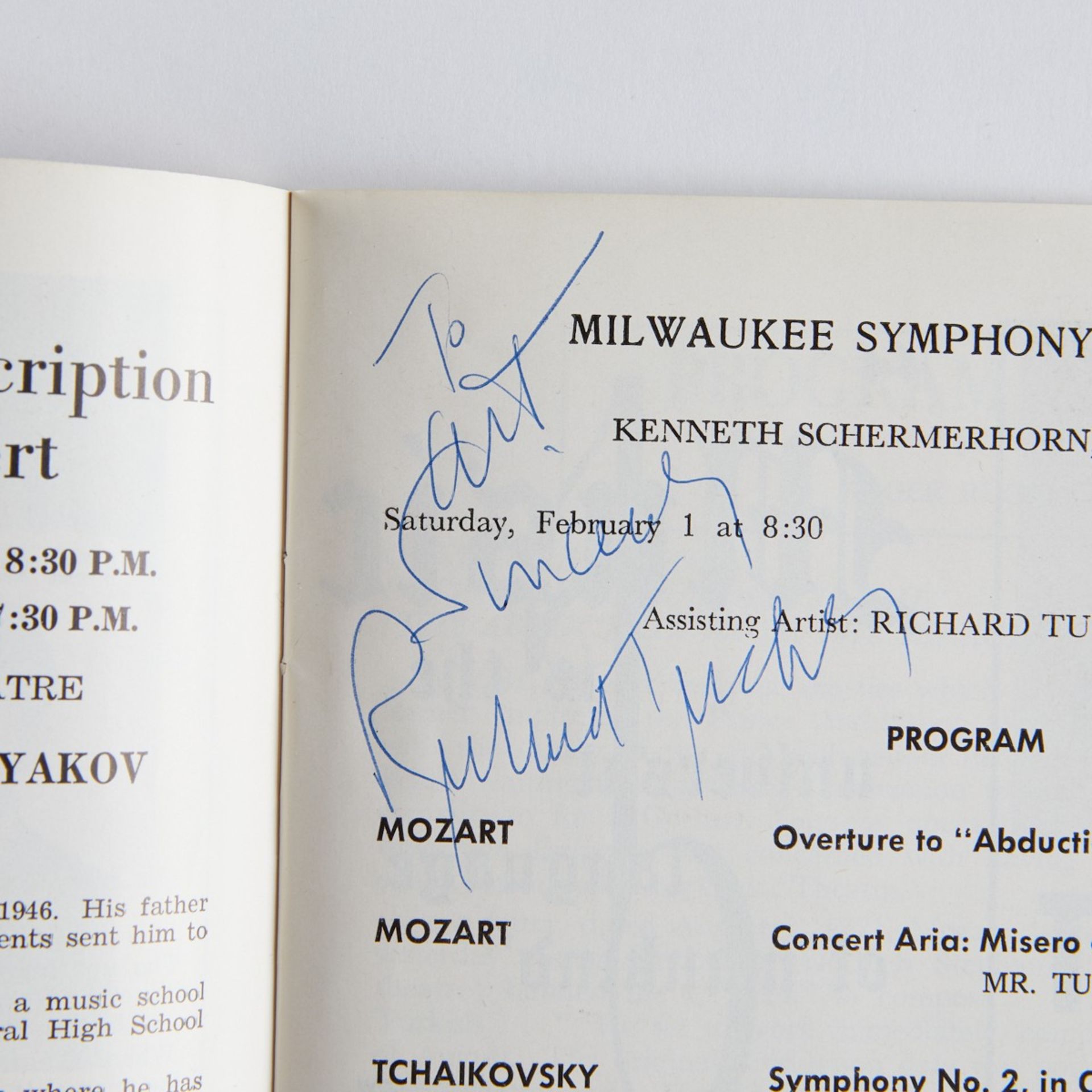 4 Autographs Lewis, Pavarotti, Copland, Taylor - Bild 3 aus 8