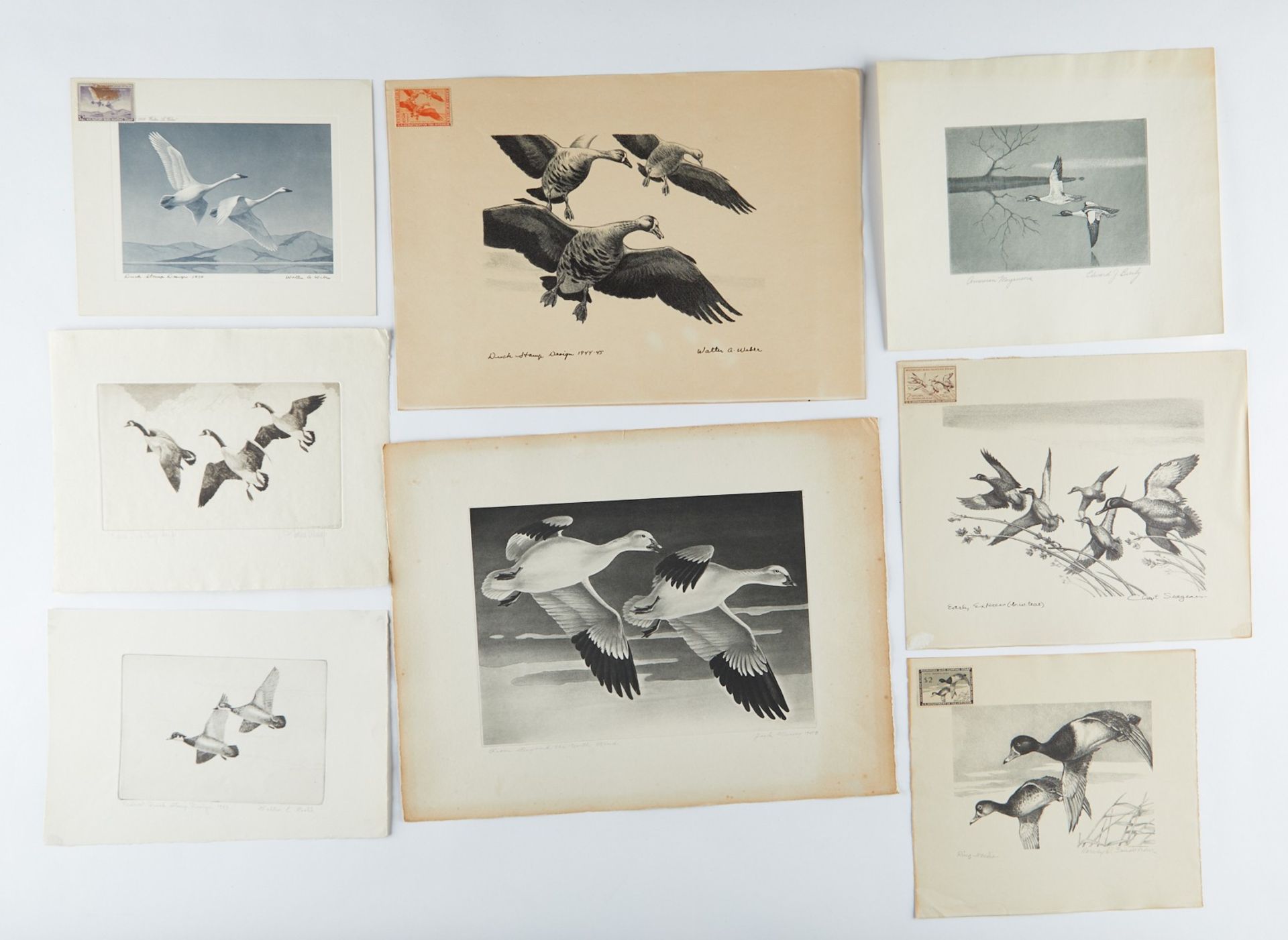 Grp: Early Federal Duck Stamps and Prints Maynard Reese - Bild 2 aus 9