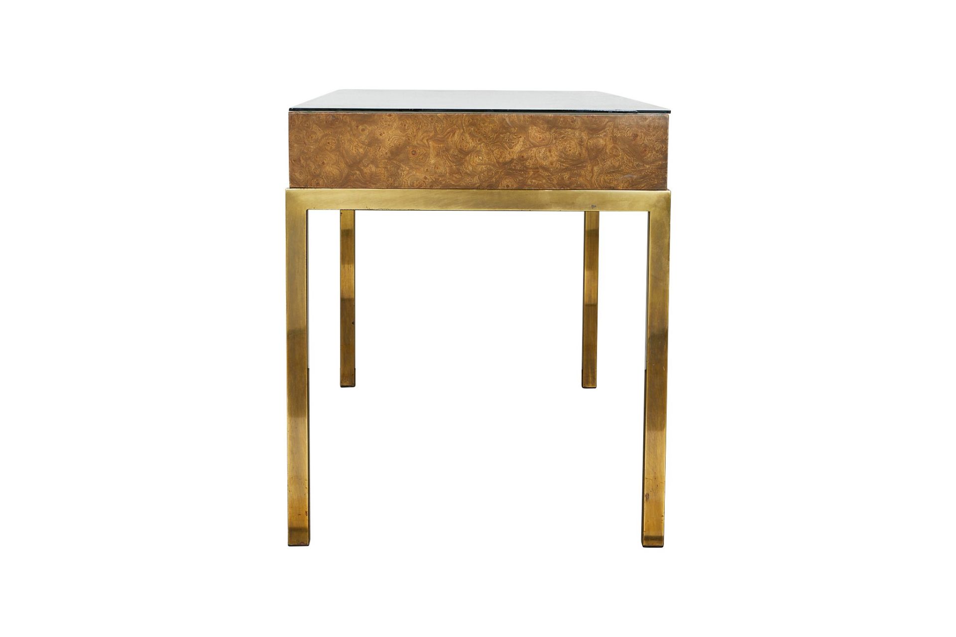 Mastercraft Mid-century Burlwood Desk - Bild 5 aus 7