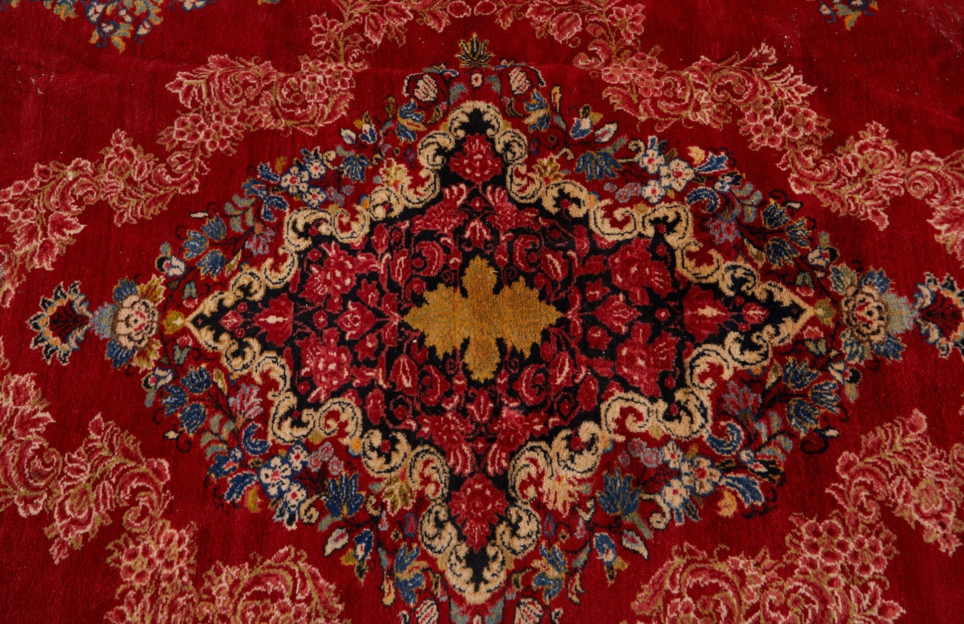 Large Red Persian Rug Carpet - Bild 6 aus 8