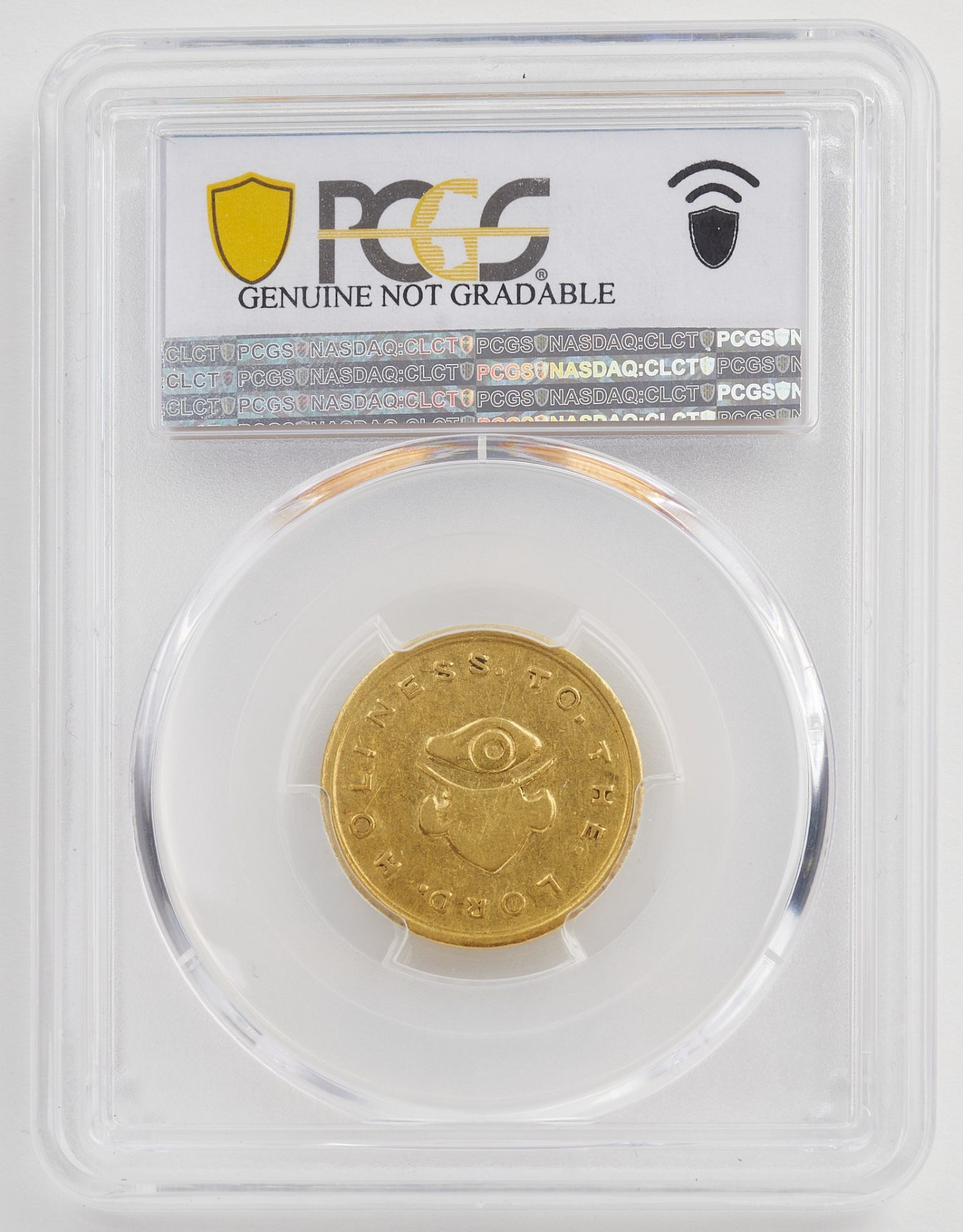 1849 Mormon $5 Gold Coin PCGS AU Detail Gen. N98 - Bild 2 aus 2